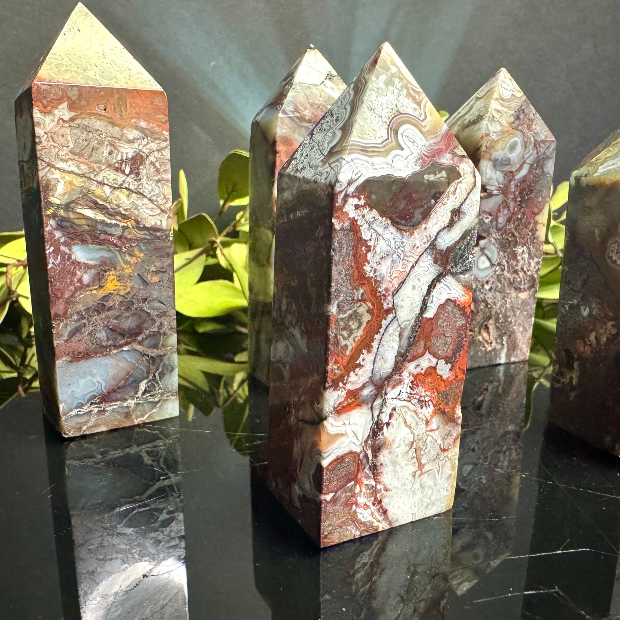 Mexican Agate Tower