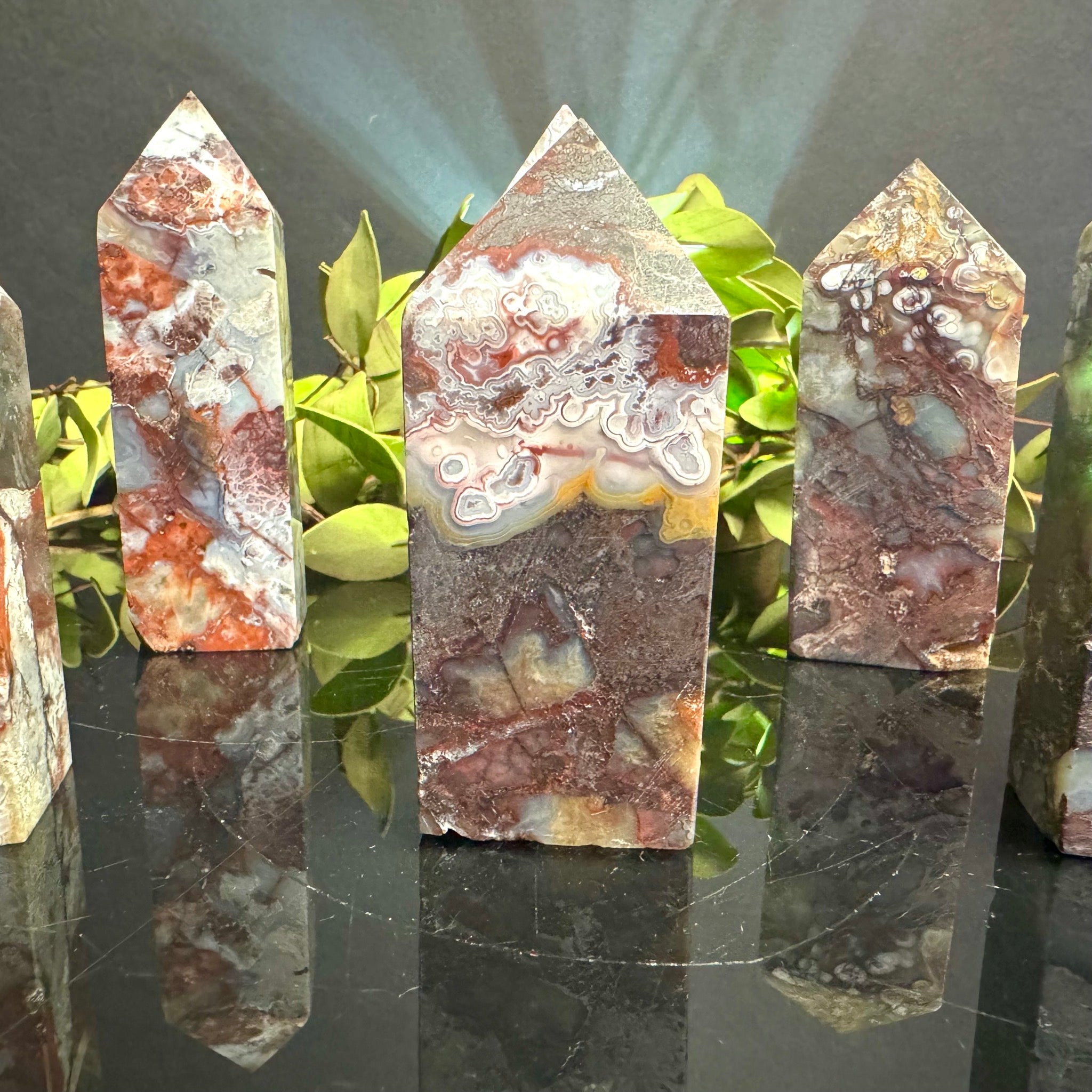 Mexican Agate Tower