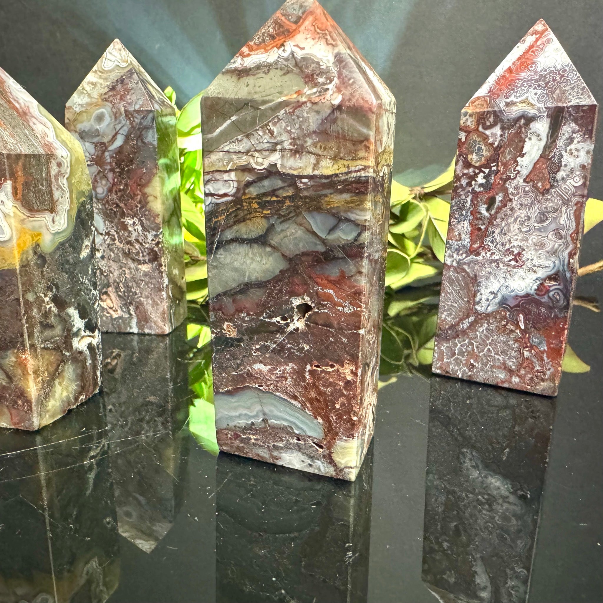 Mexican Agate Tower