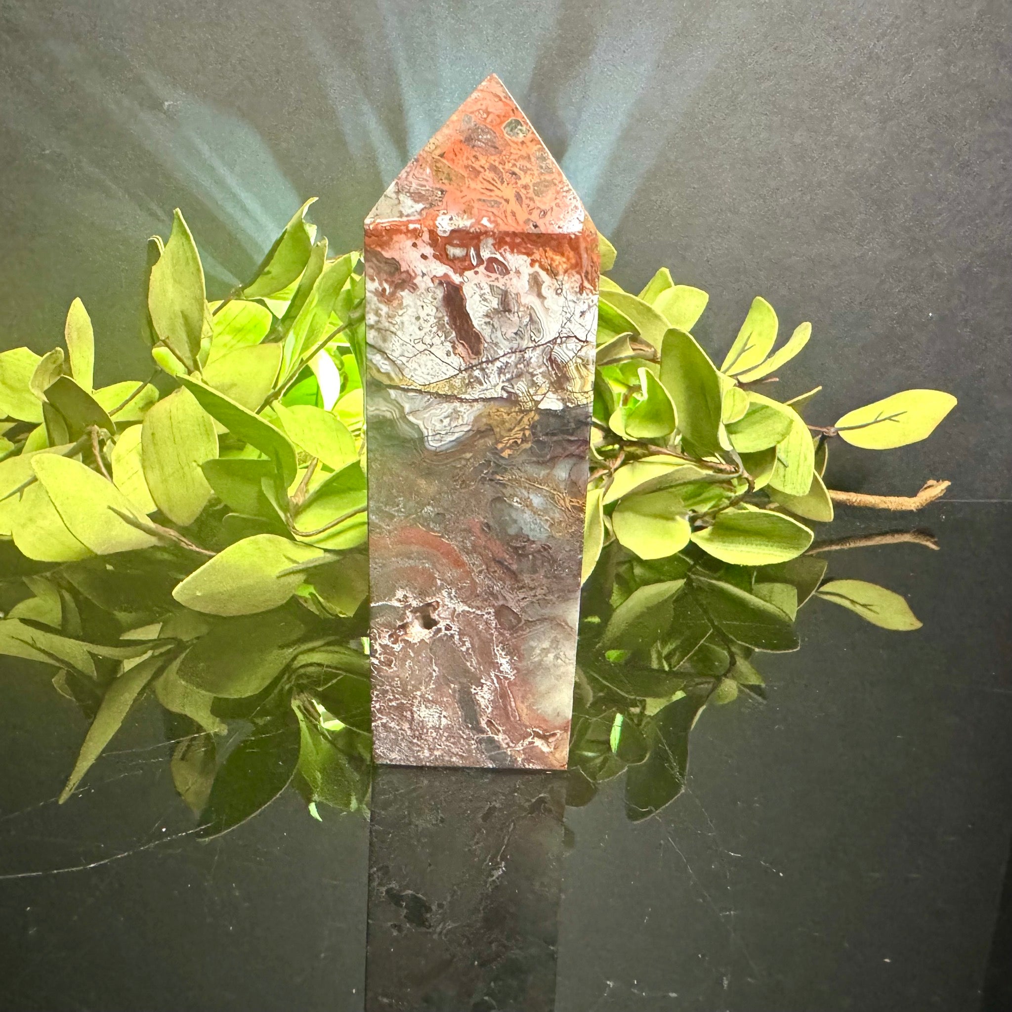 Mexican Agate Tower