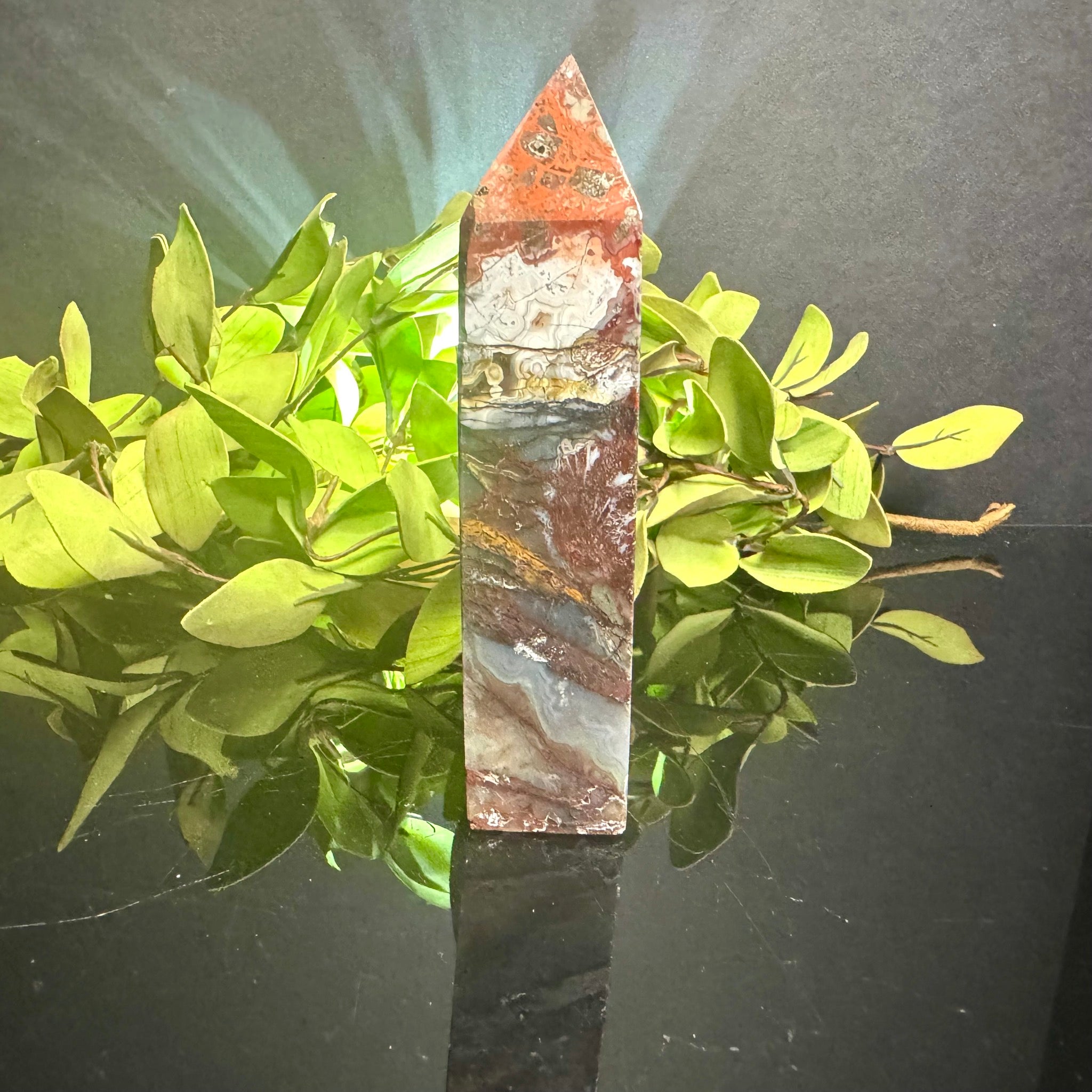 Mexican Agate Tower