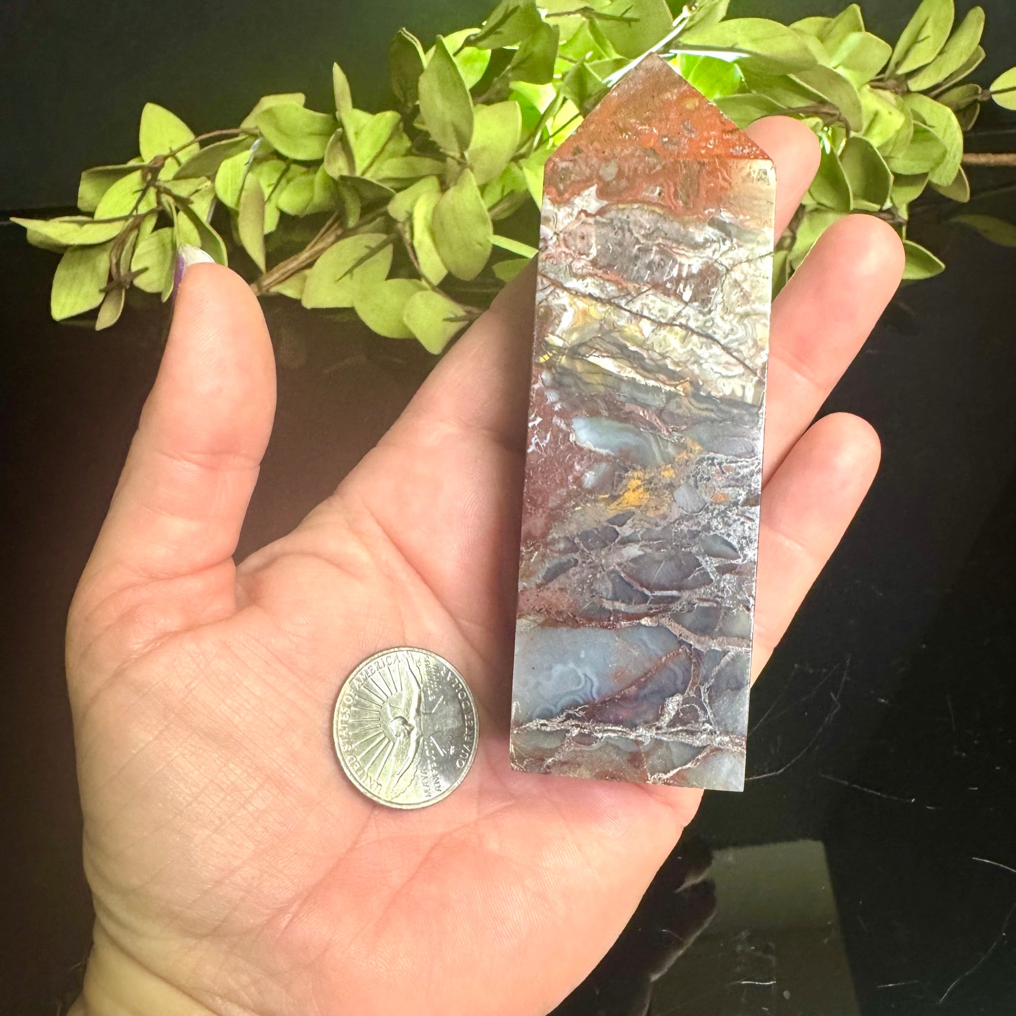 Mexican Agate Tower