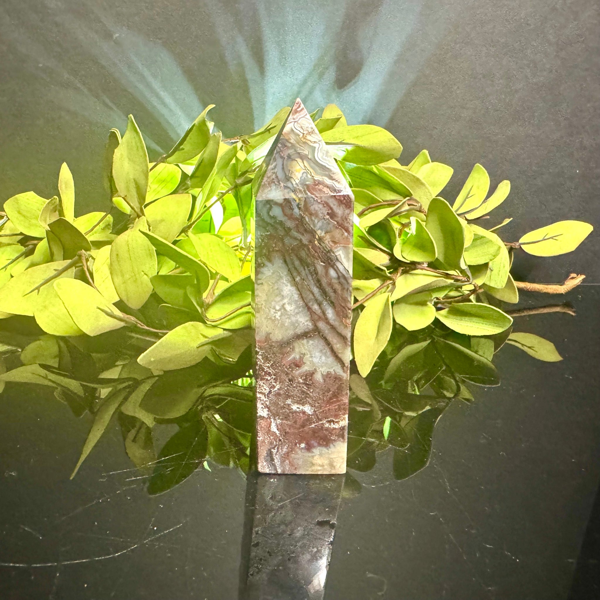 Mexican Agate Tower