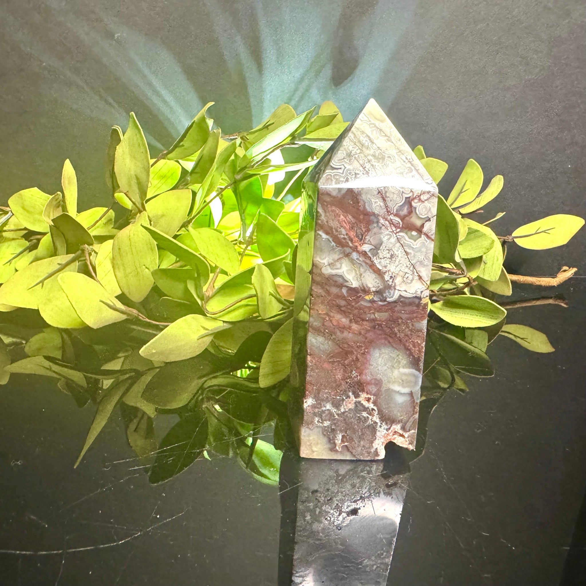 Mexican Agate Tower