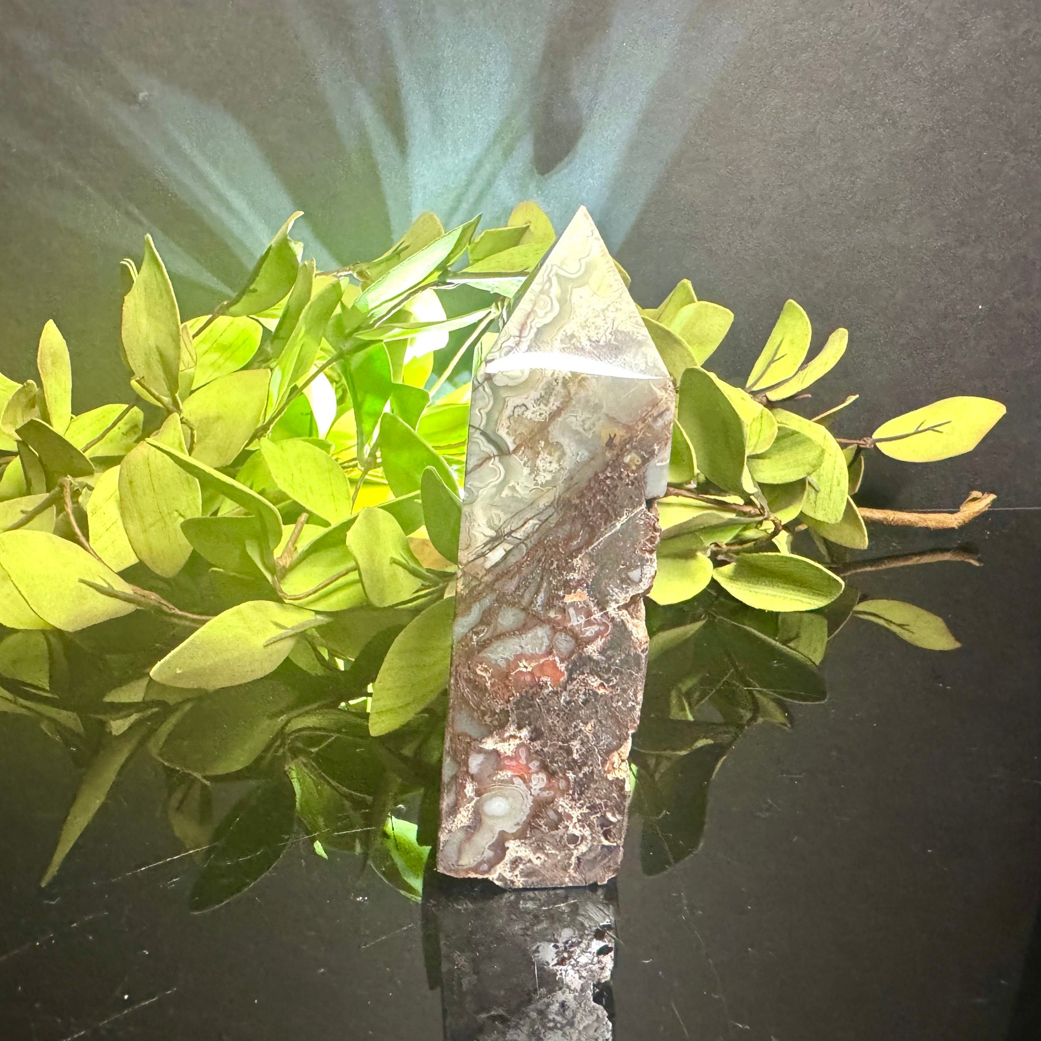 Mexican Agate Tower
