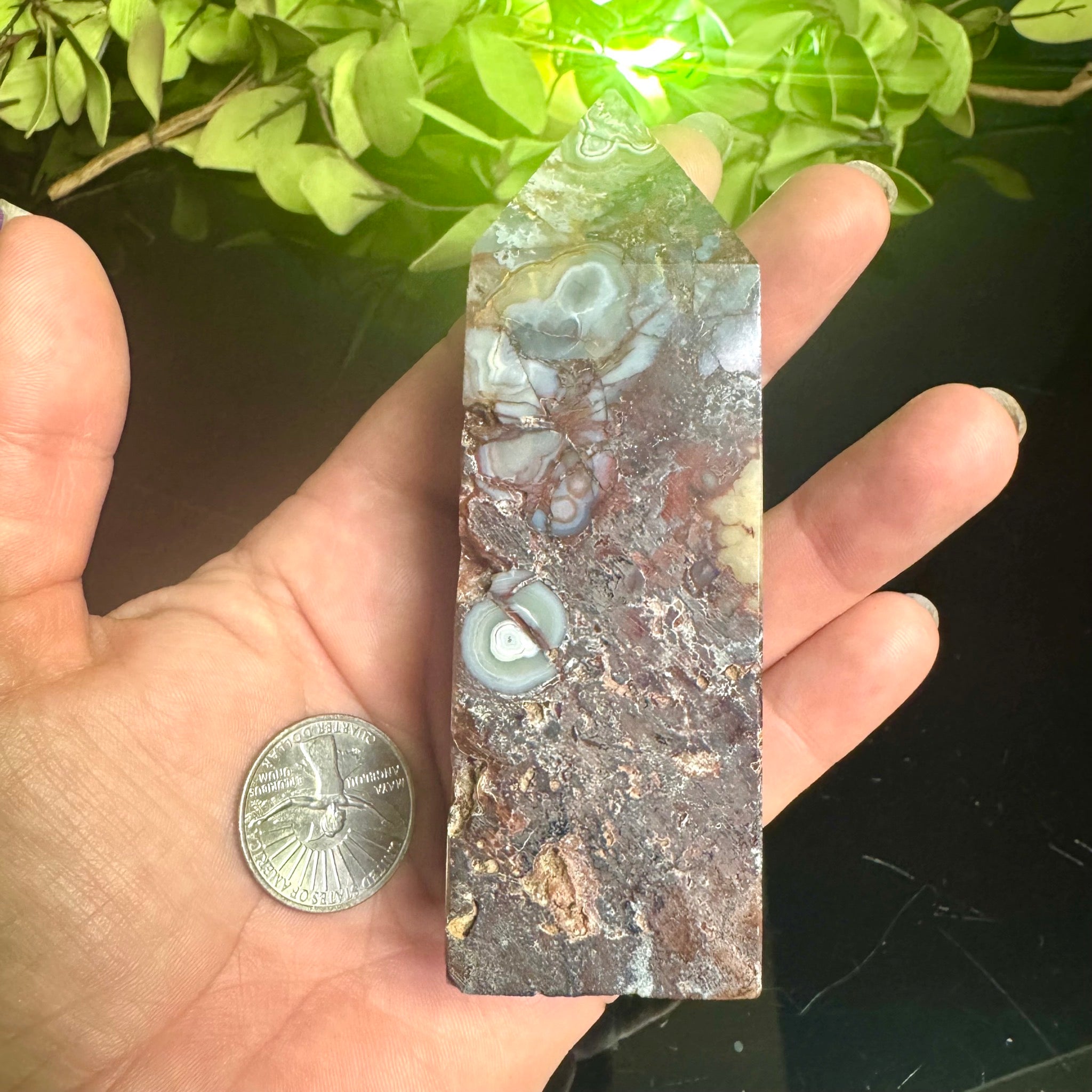 Mexican Agate Tower
