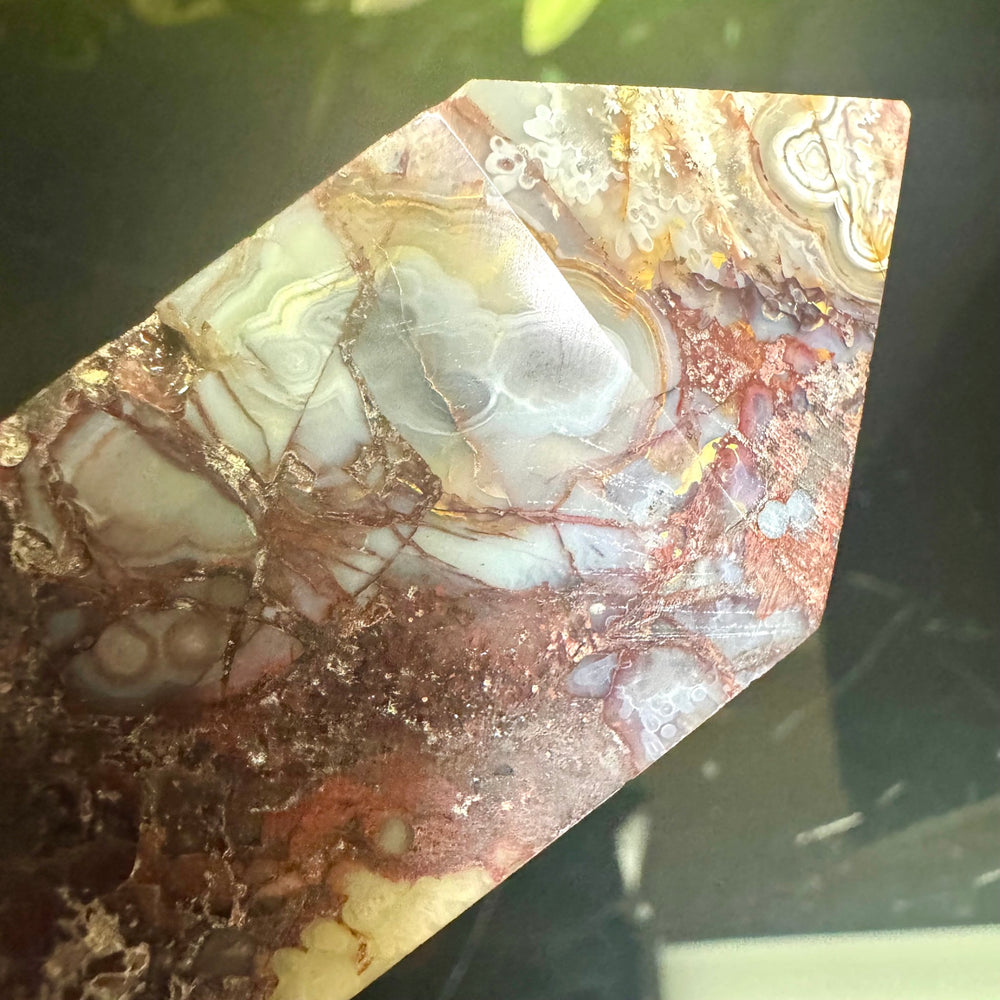 Mexican Agate Tower