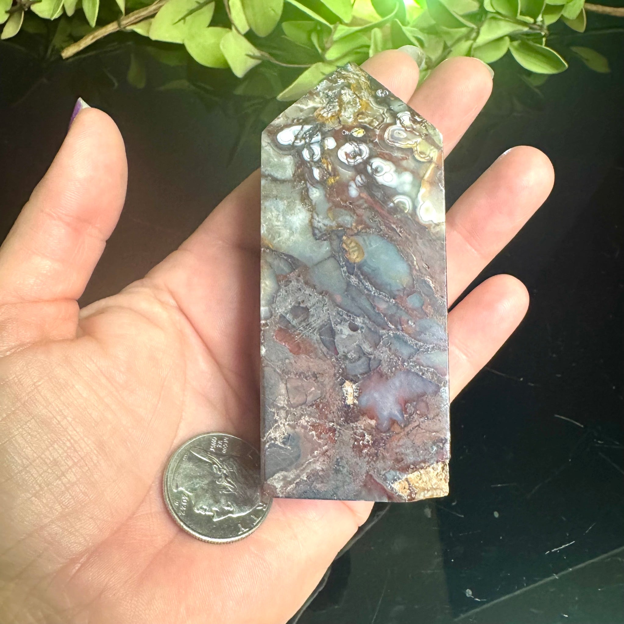 Mexican Agate Tower