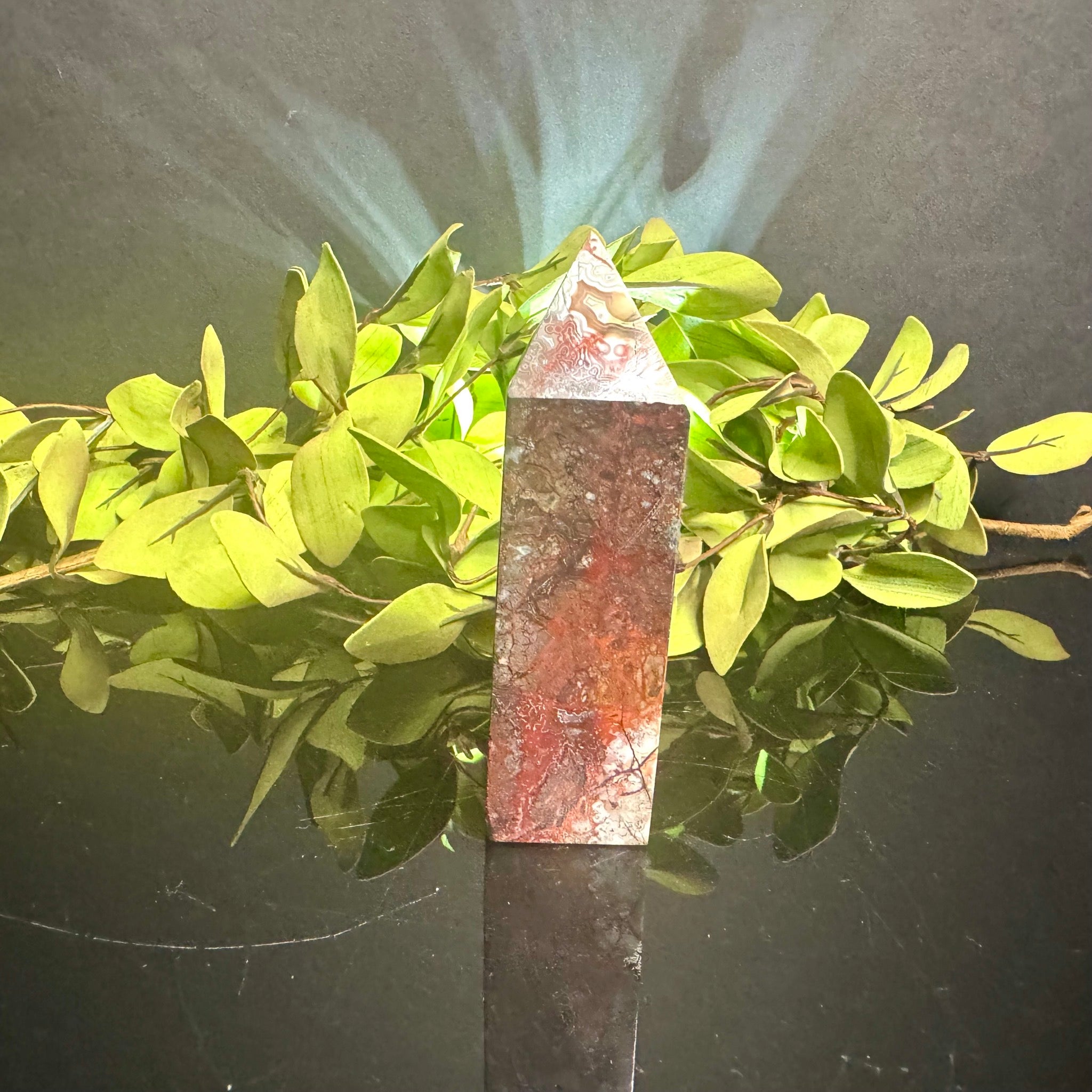 Mexican Agate Tower