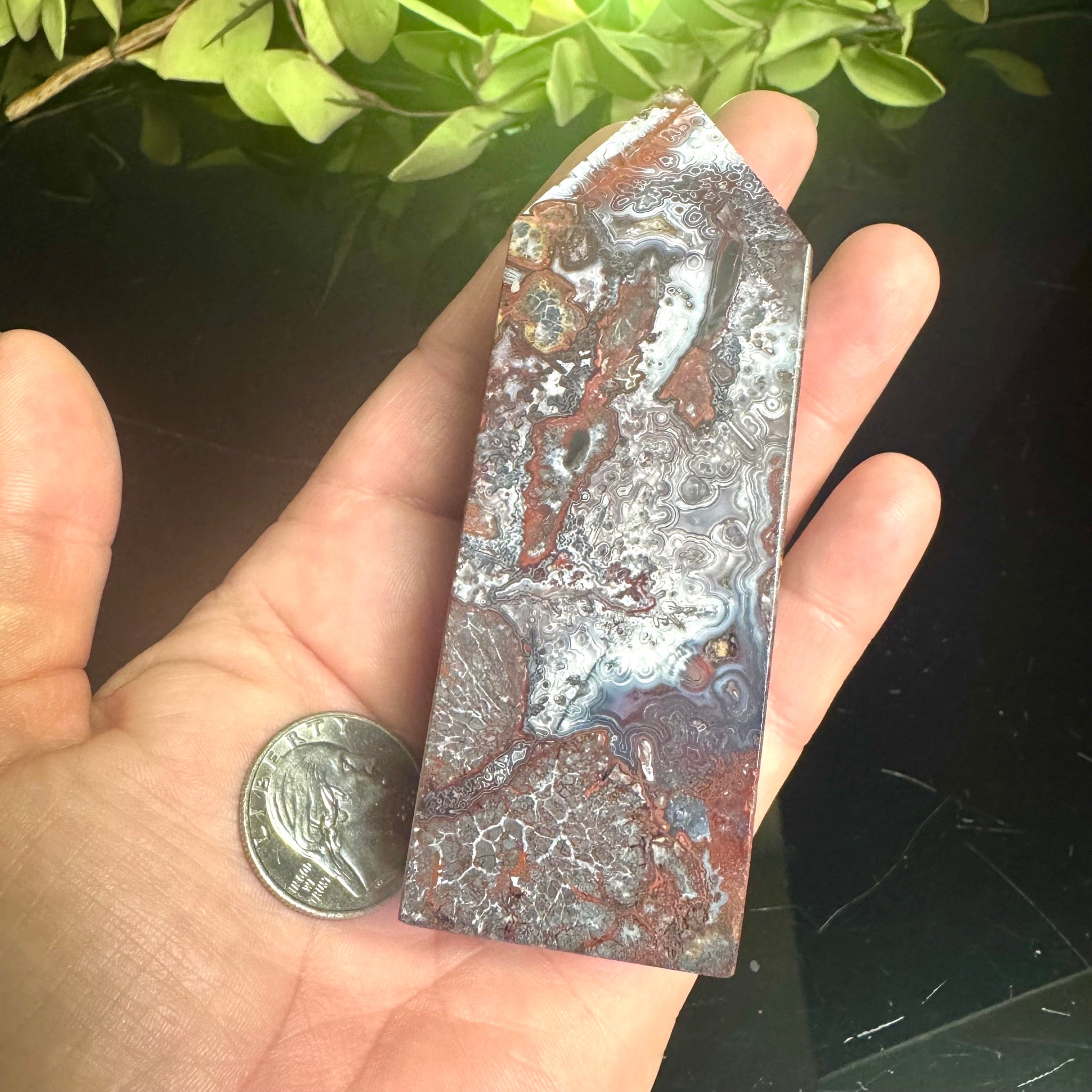 Mexican Agate Tower