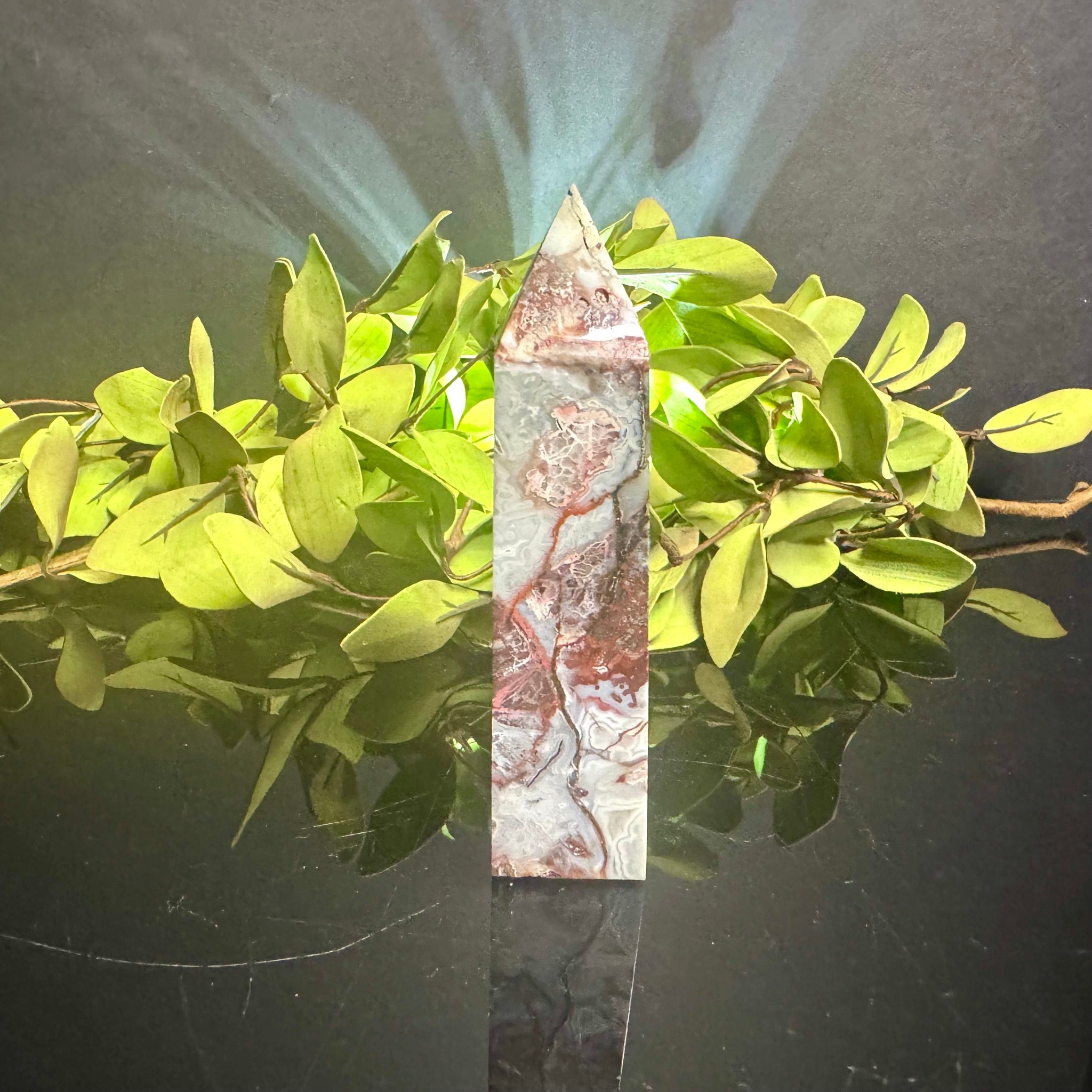 Mexican Agate Tower