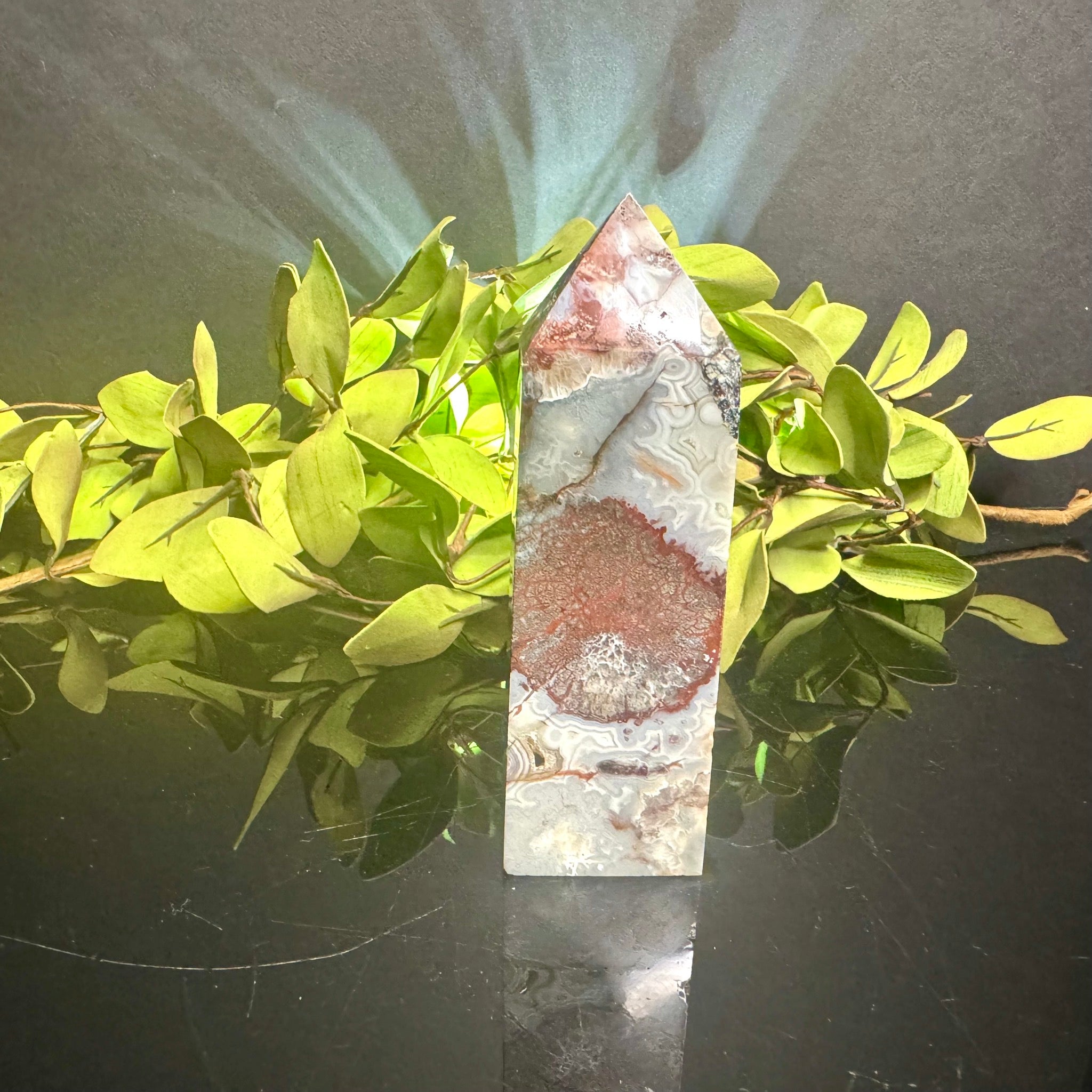 Mexican Agate Tower