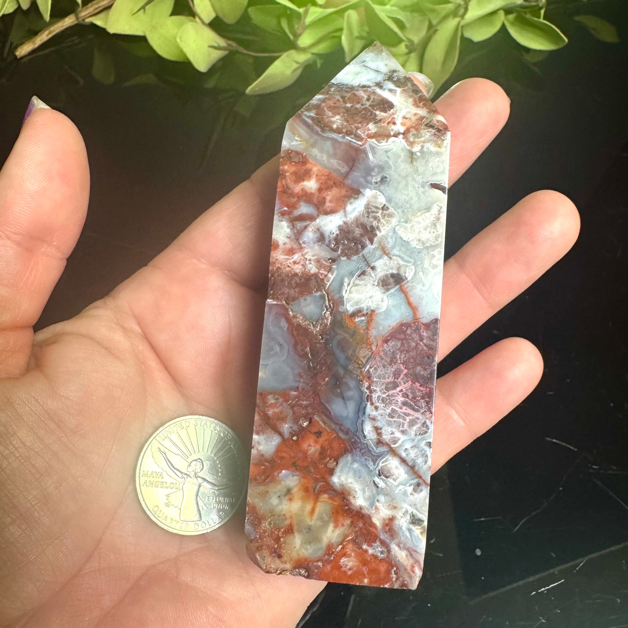Mexican Agate Tower