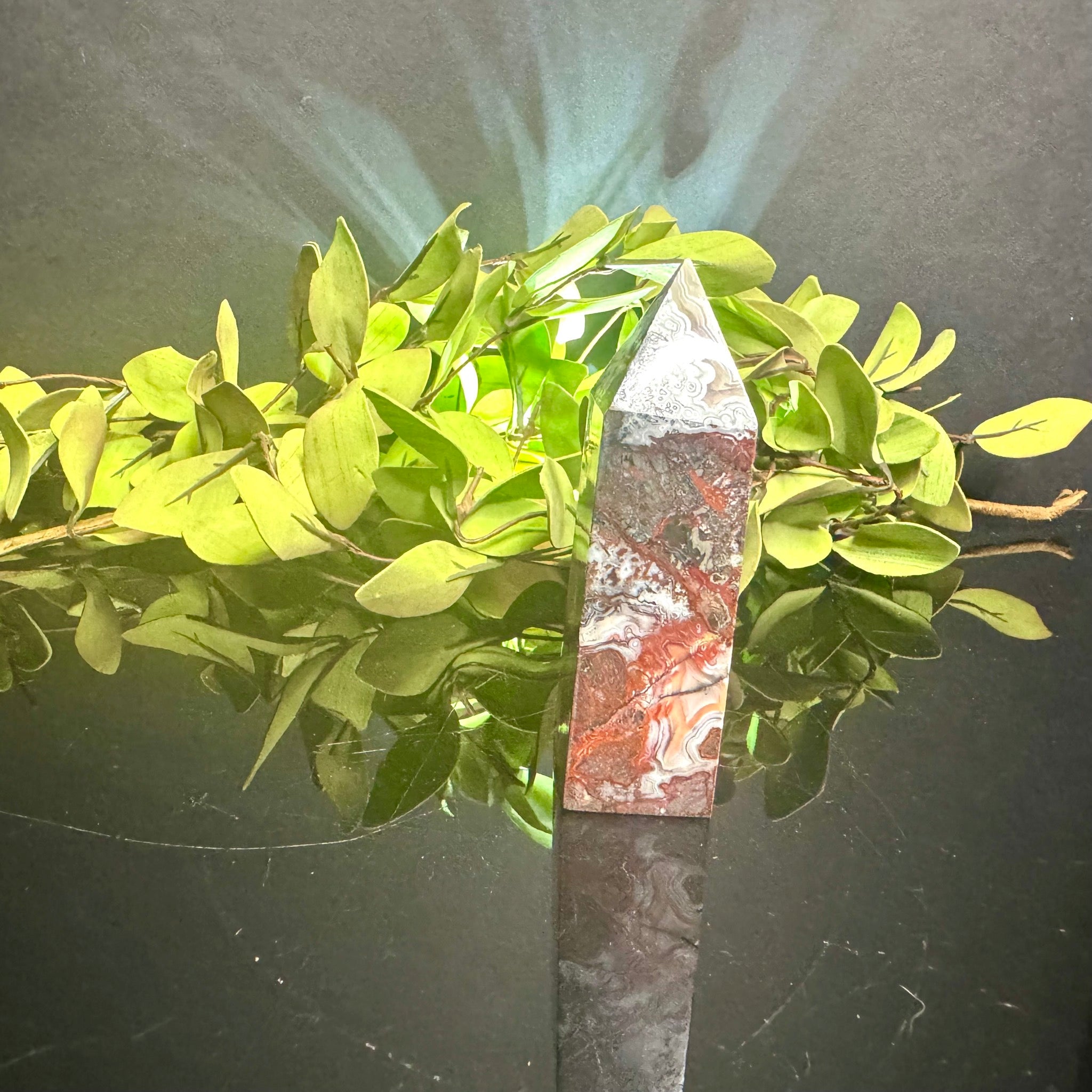 Mexican Agate Tower