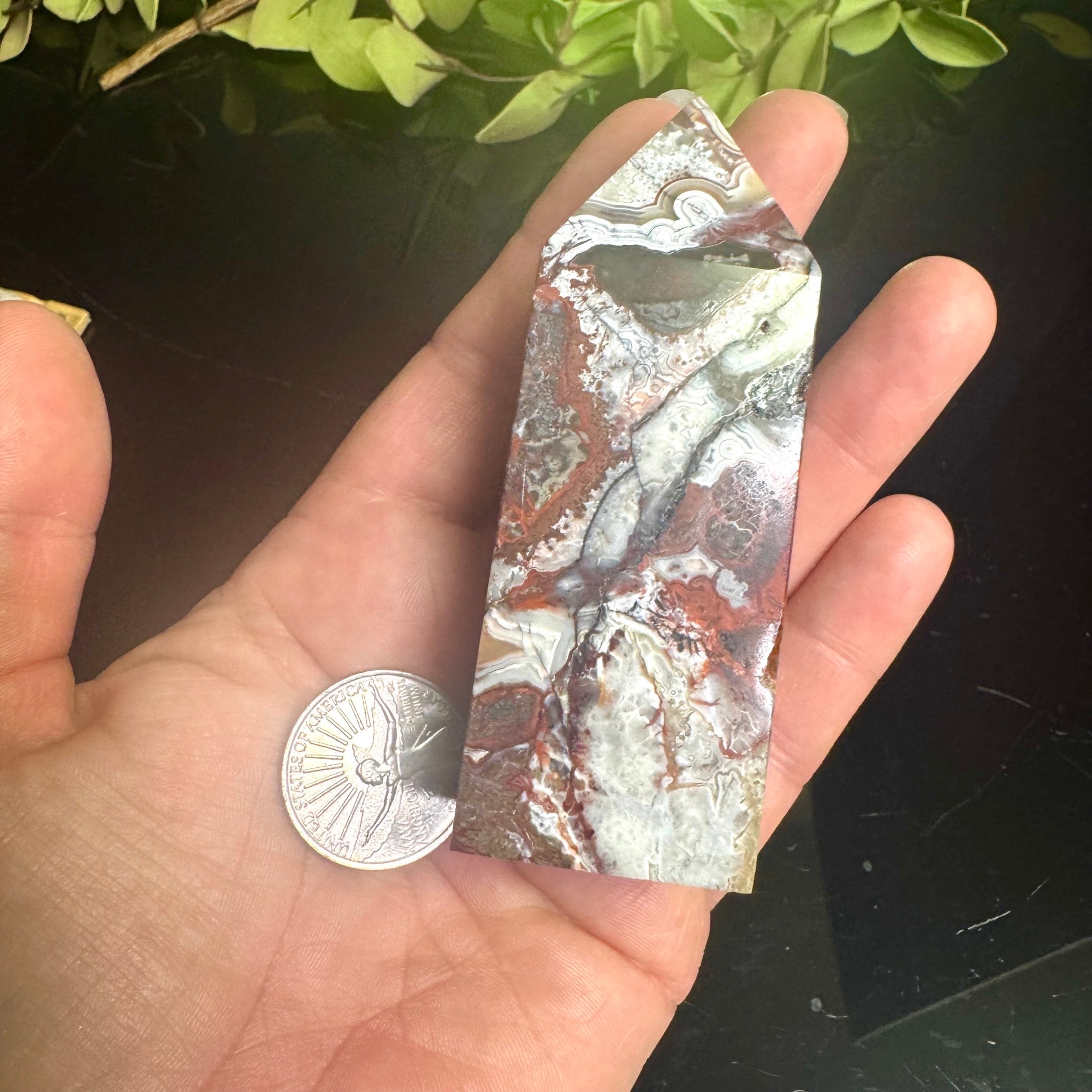 Mexican Agate Tower