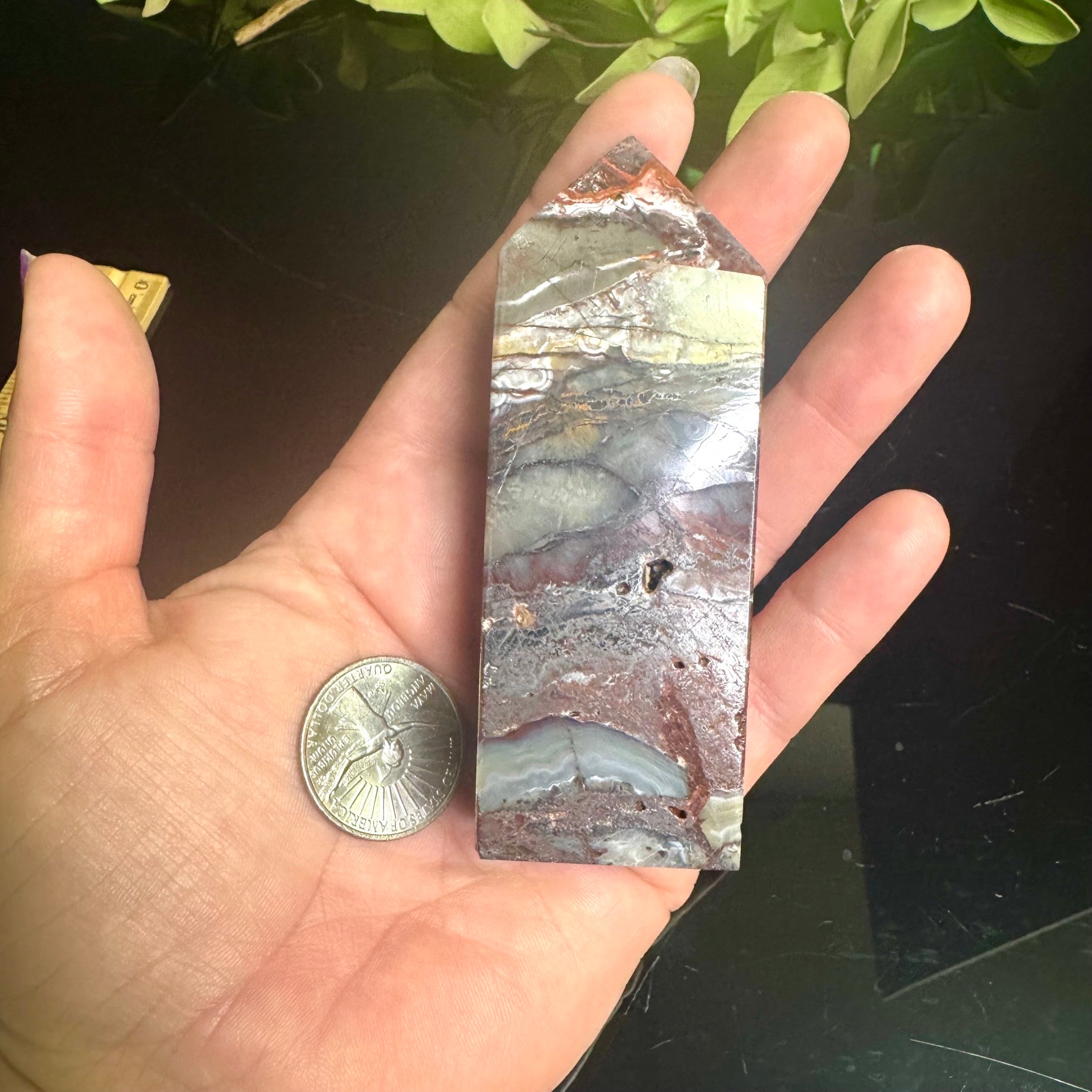 Mexican Agate Tower