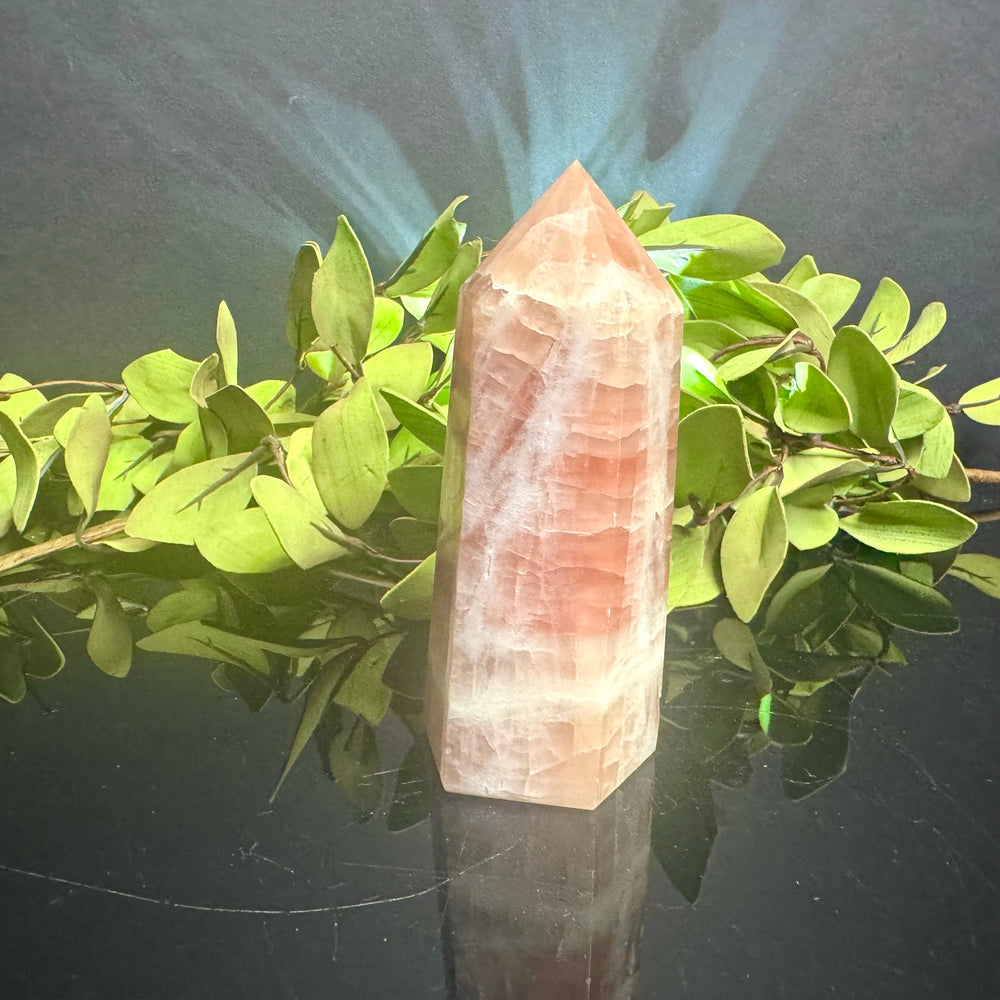Pink Calcite Tower