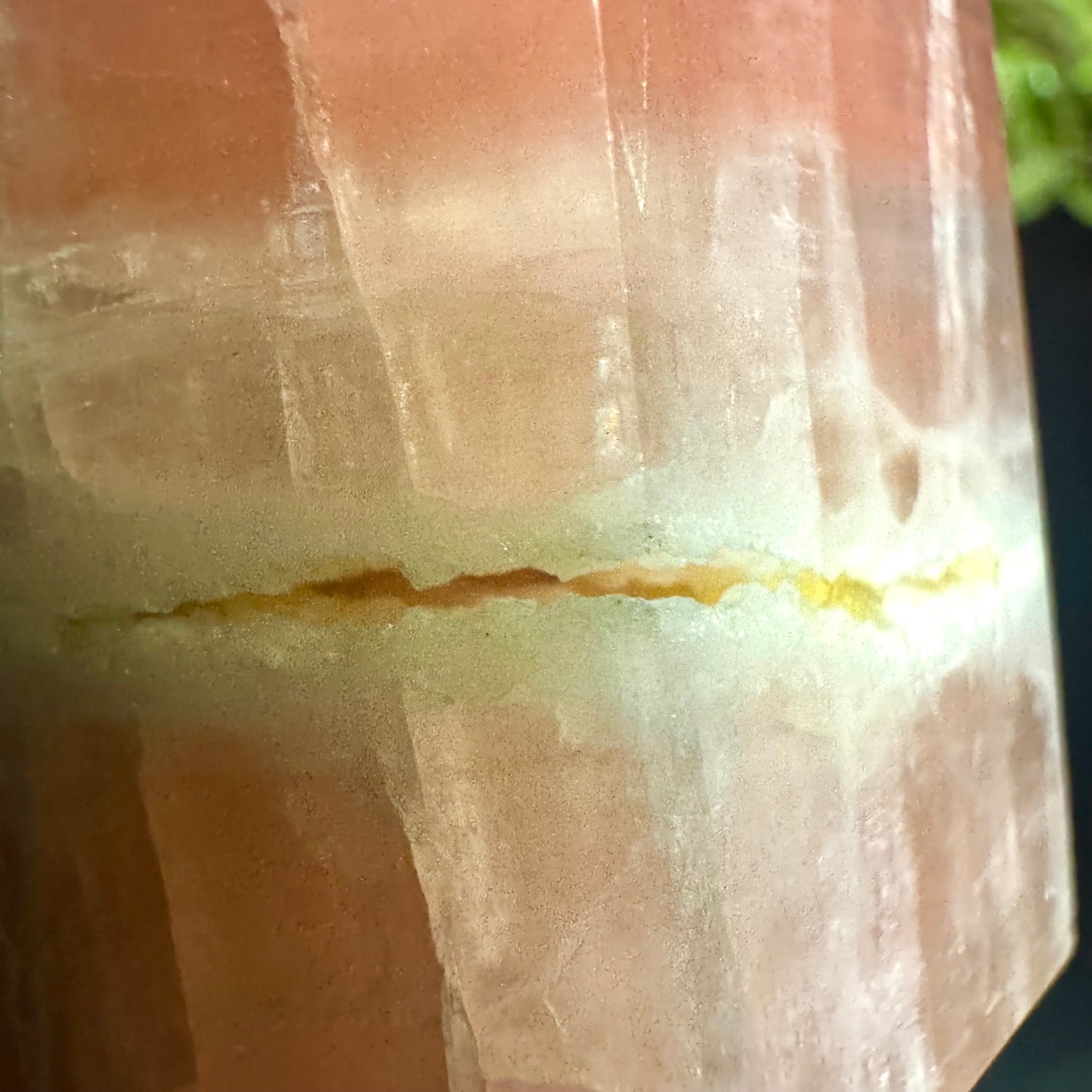 Pink Calcite Tower