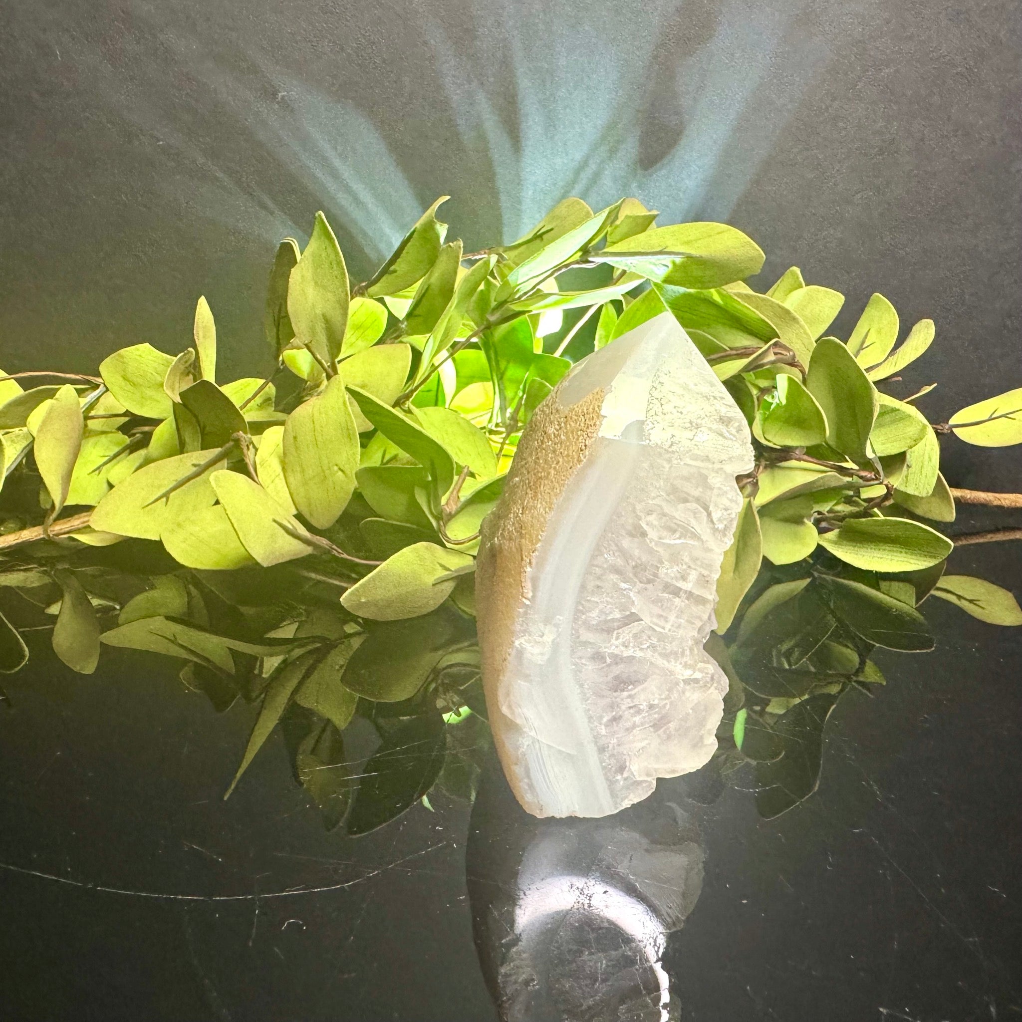 Agate, Quartz and Amethyst Geode Tower