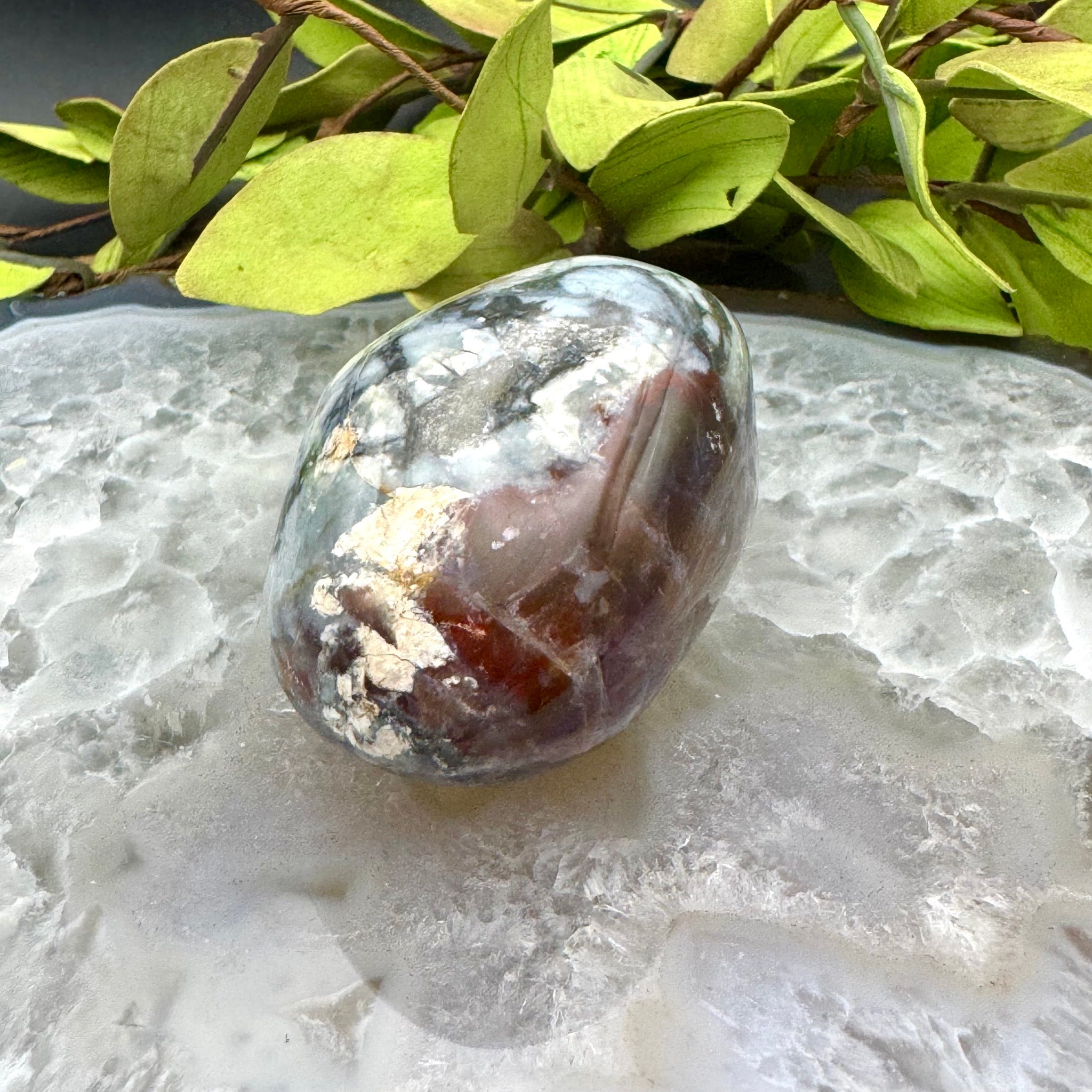 Ocean Jasper Palm Stone