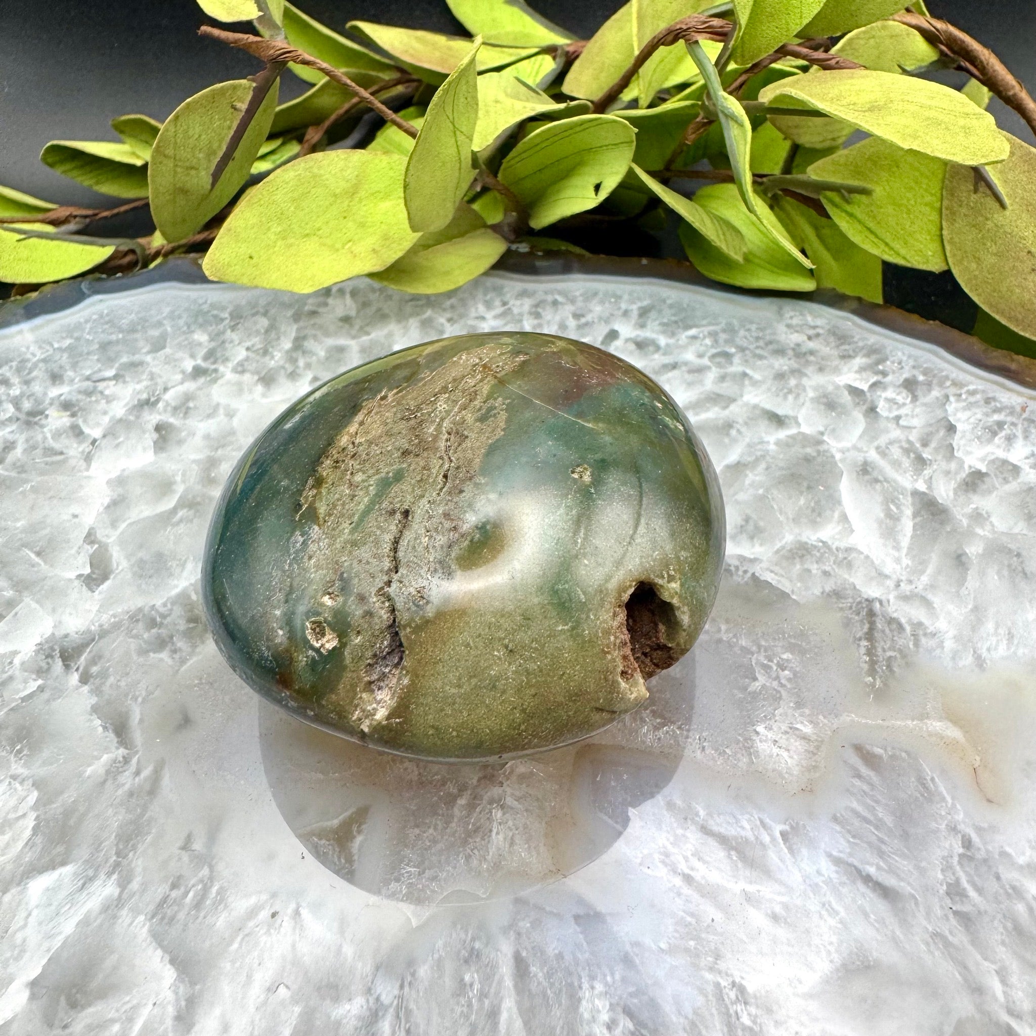 Ocean Jasper Palm Stone