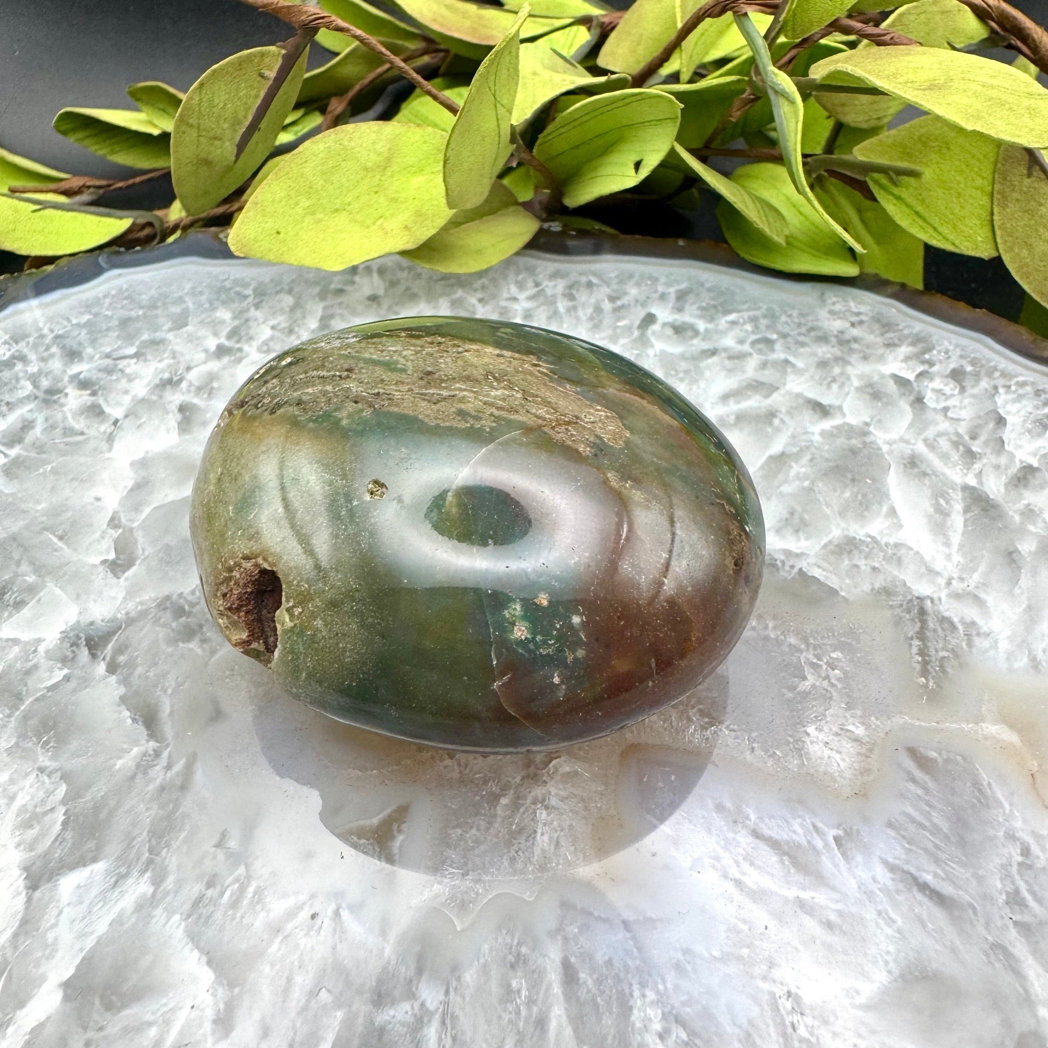 Ocean Jasper Palm Stone