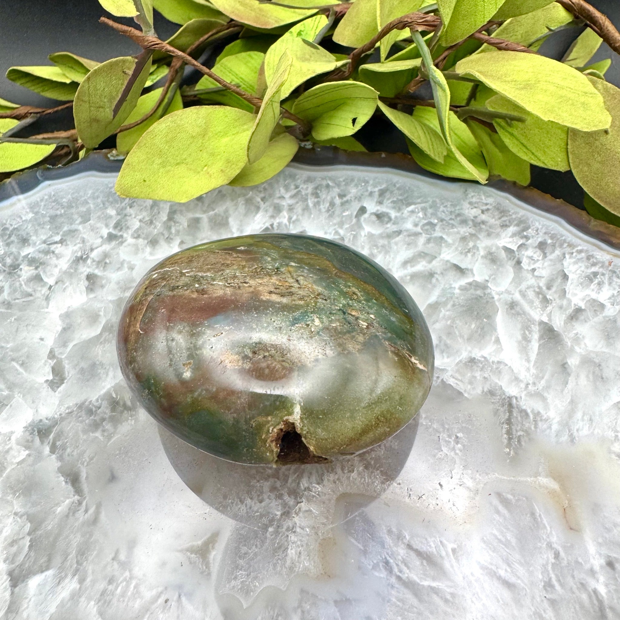 Ocean Jasper Palm Stone