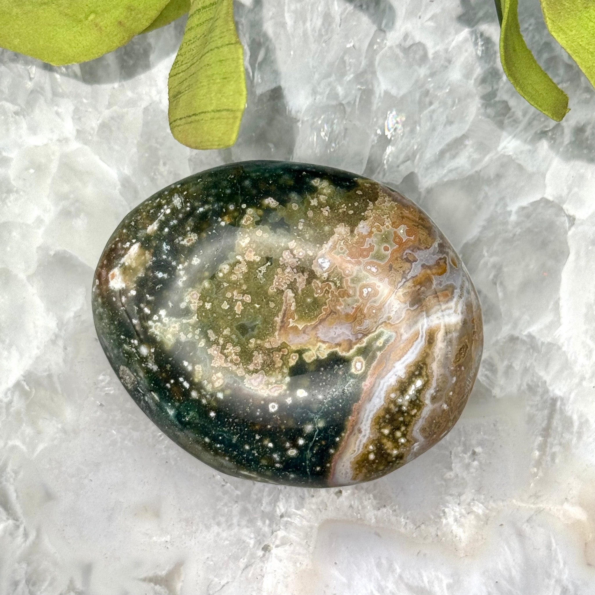 Ocean Jasper Palm Stone