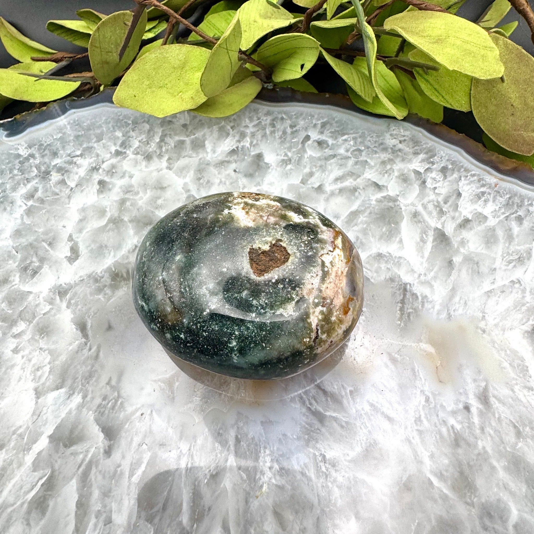 Ocean Jasper Palm Stone