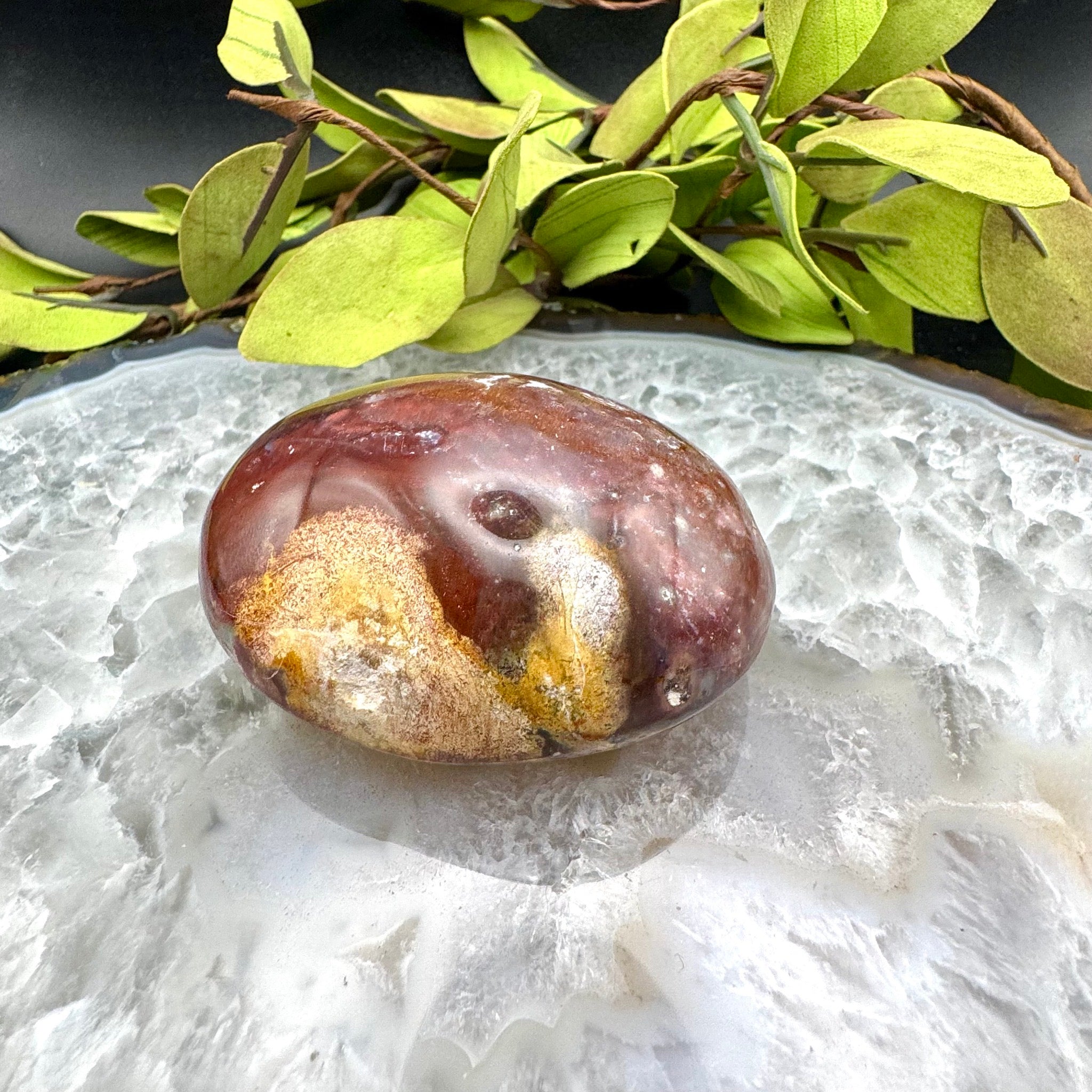 Ocean Jasper Palm Stone