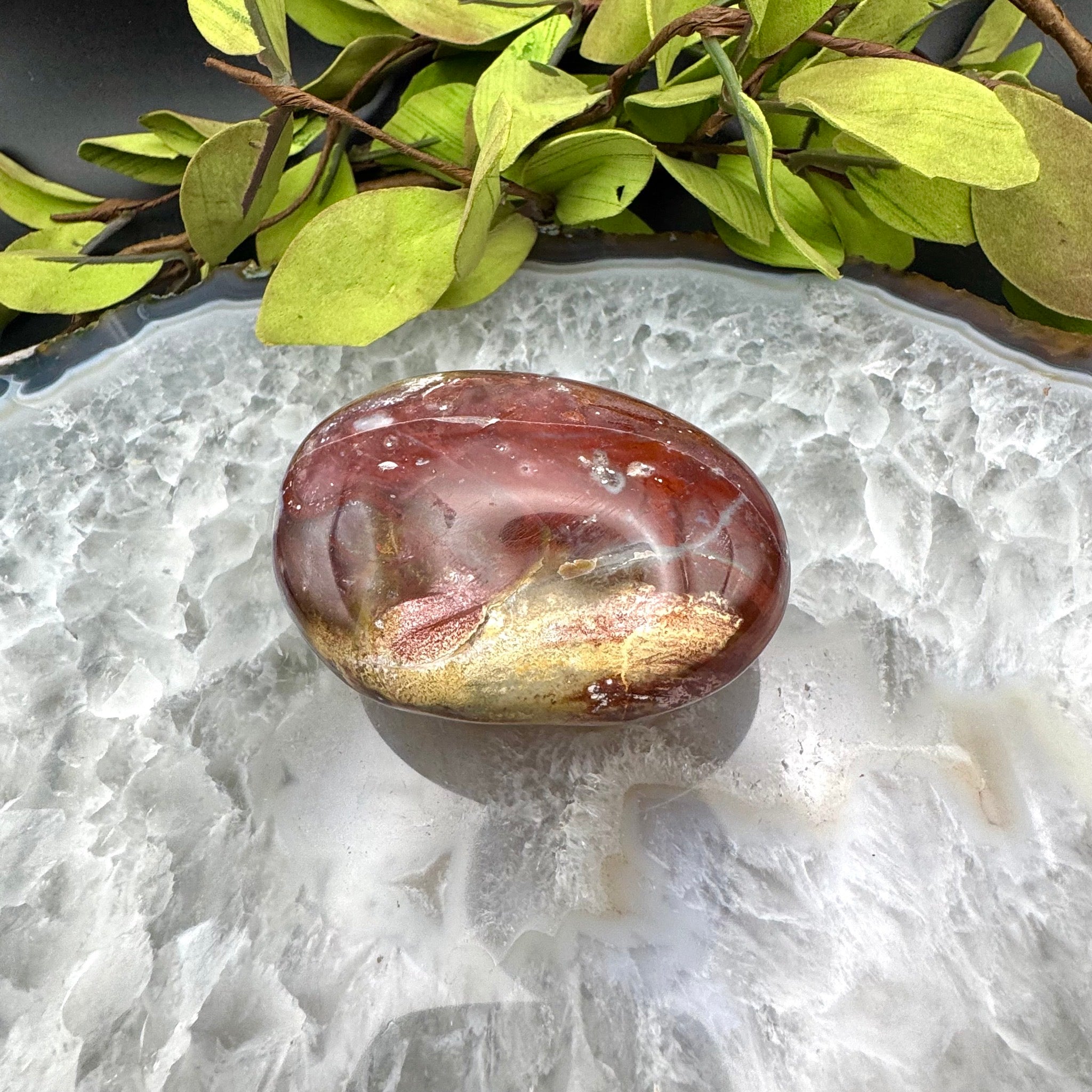 Ocean Jasper Palm Stone