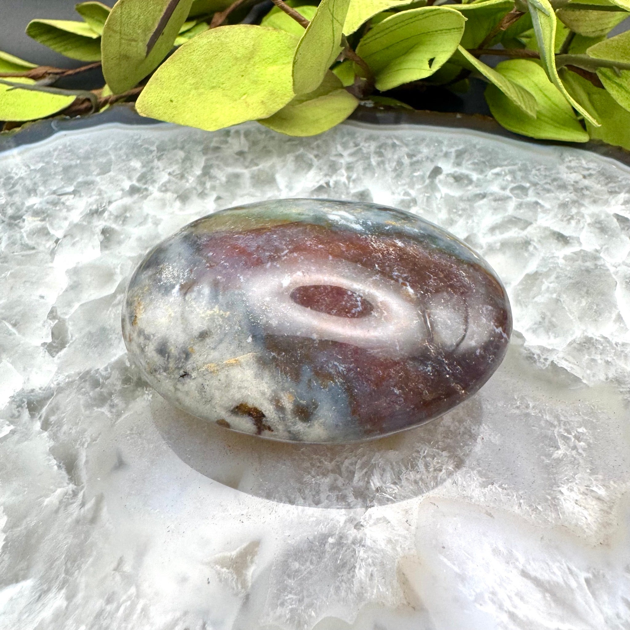 Ocean Jasper Palm Stone