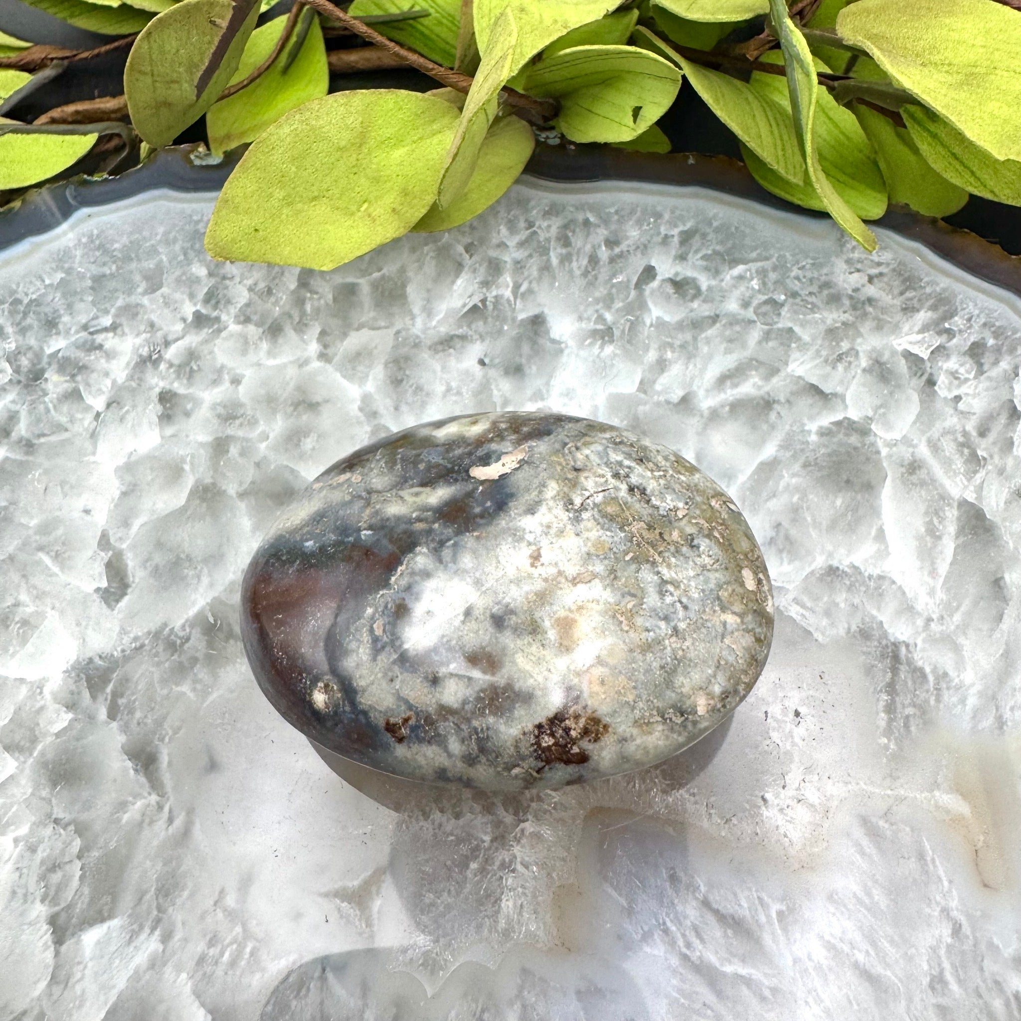 Ocean Jasper Palm Stone