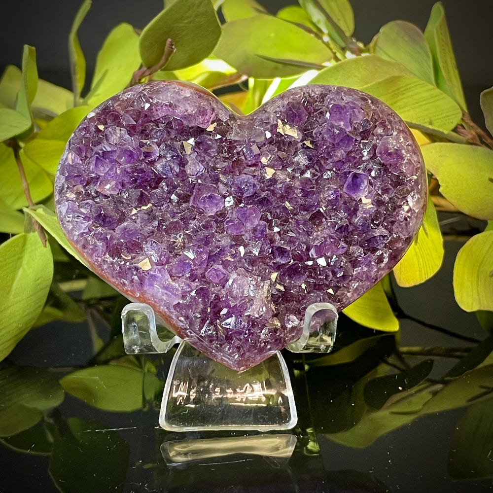 Amethyst Heart