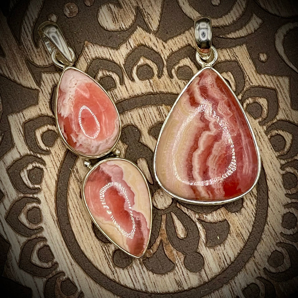 Rhodochrosite Pendant