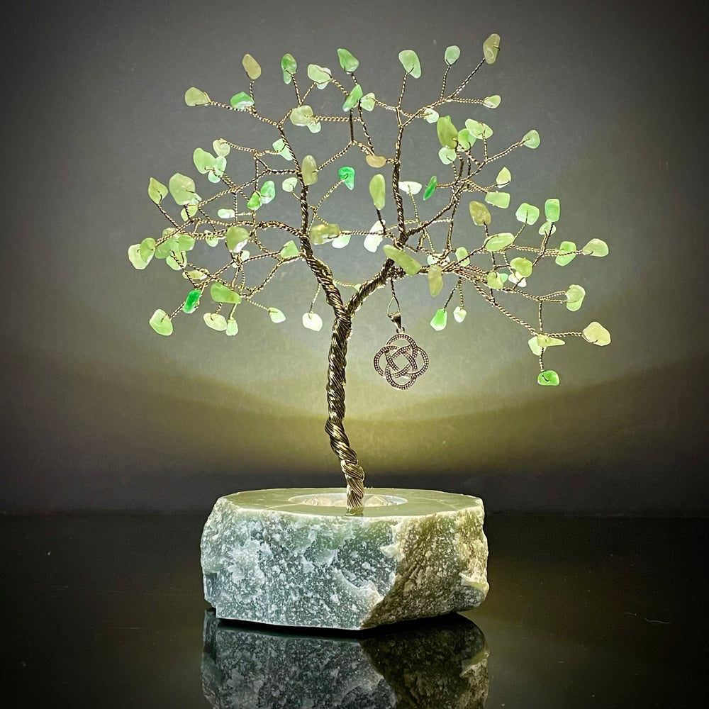 Green Aventurine Mojo Tree