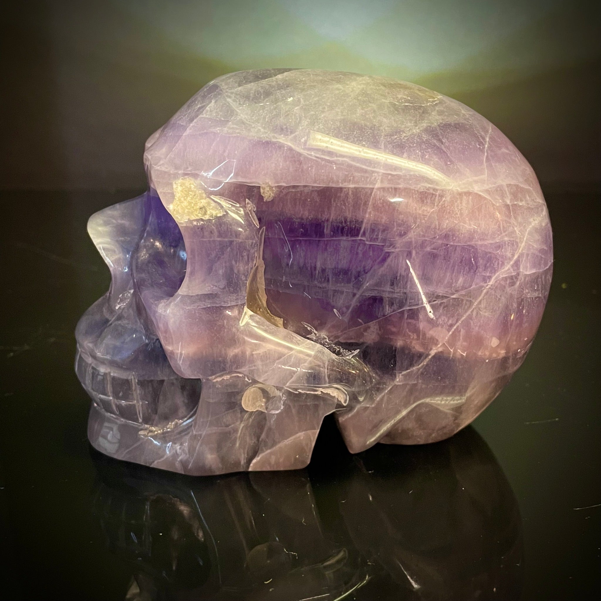 Fluorite Skull