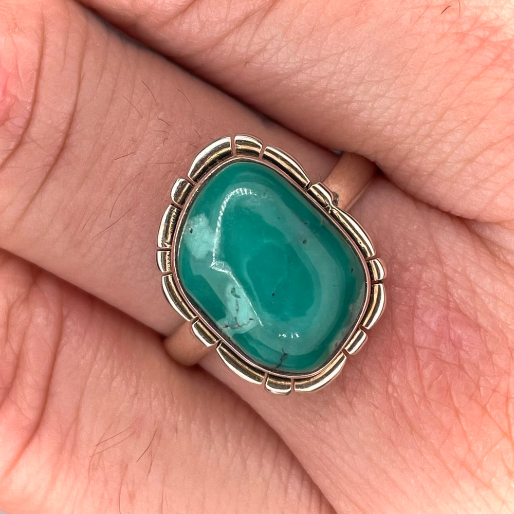 Turquoise Ring Sterling Silver