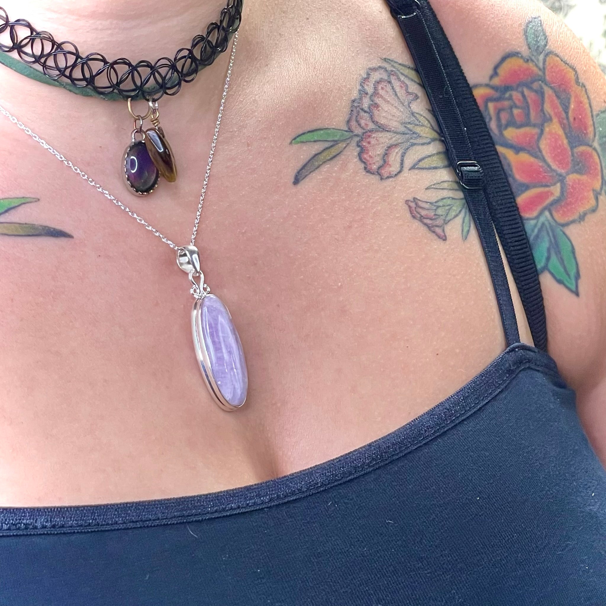 Kunzite Pendant