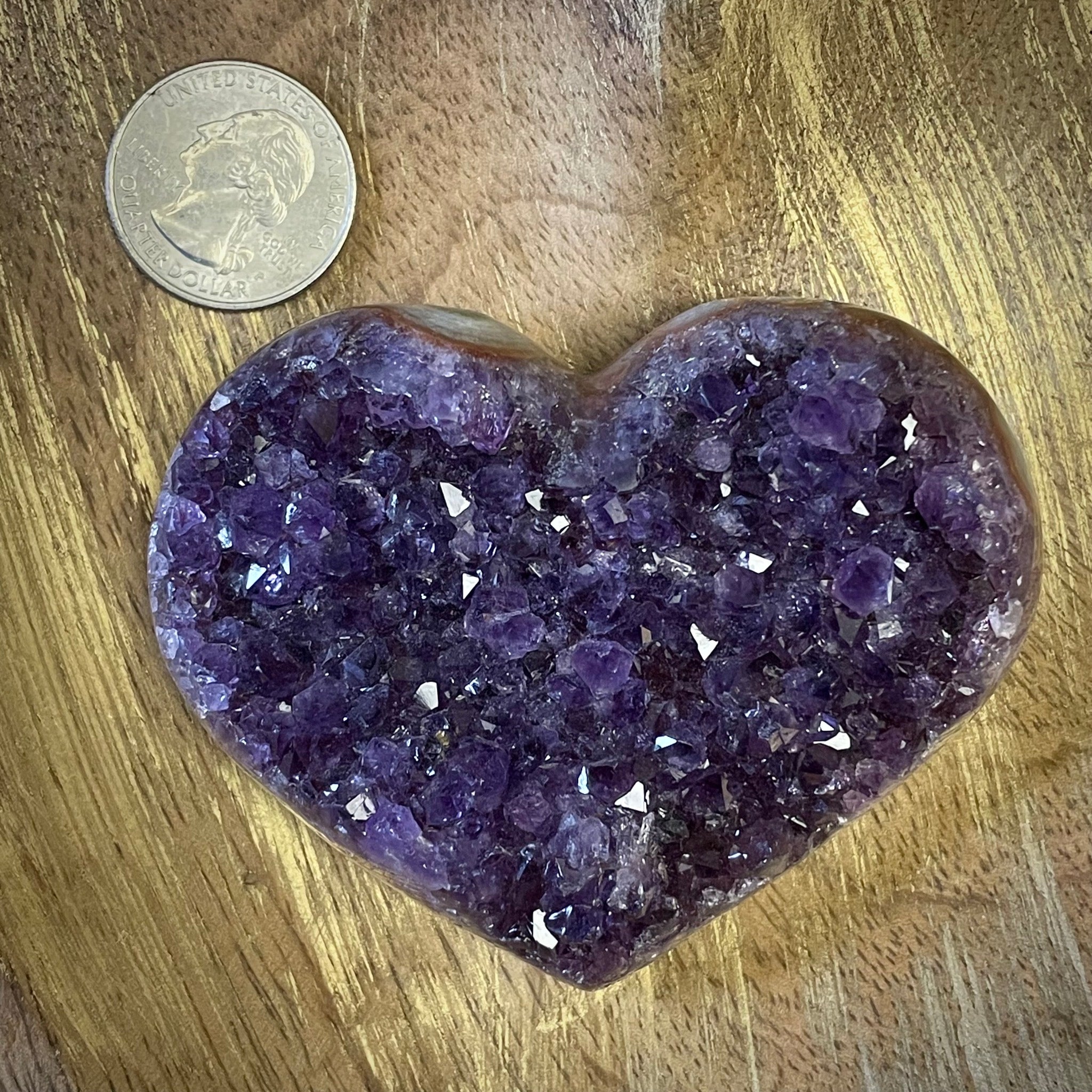 Amethyst Heart