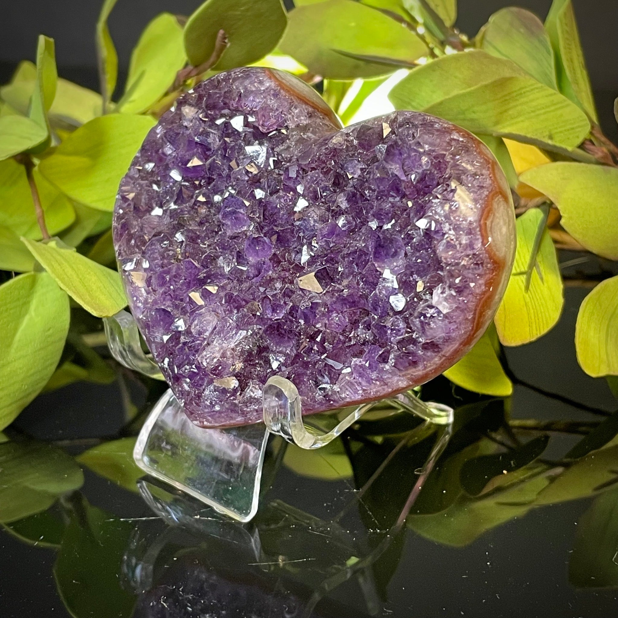 Amethyst Heart