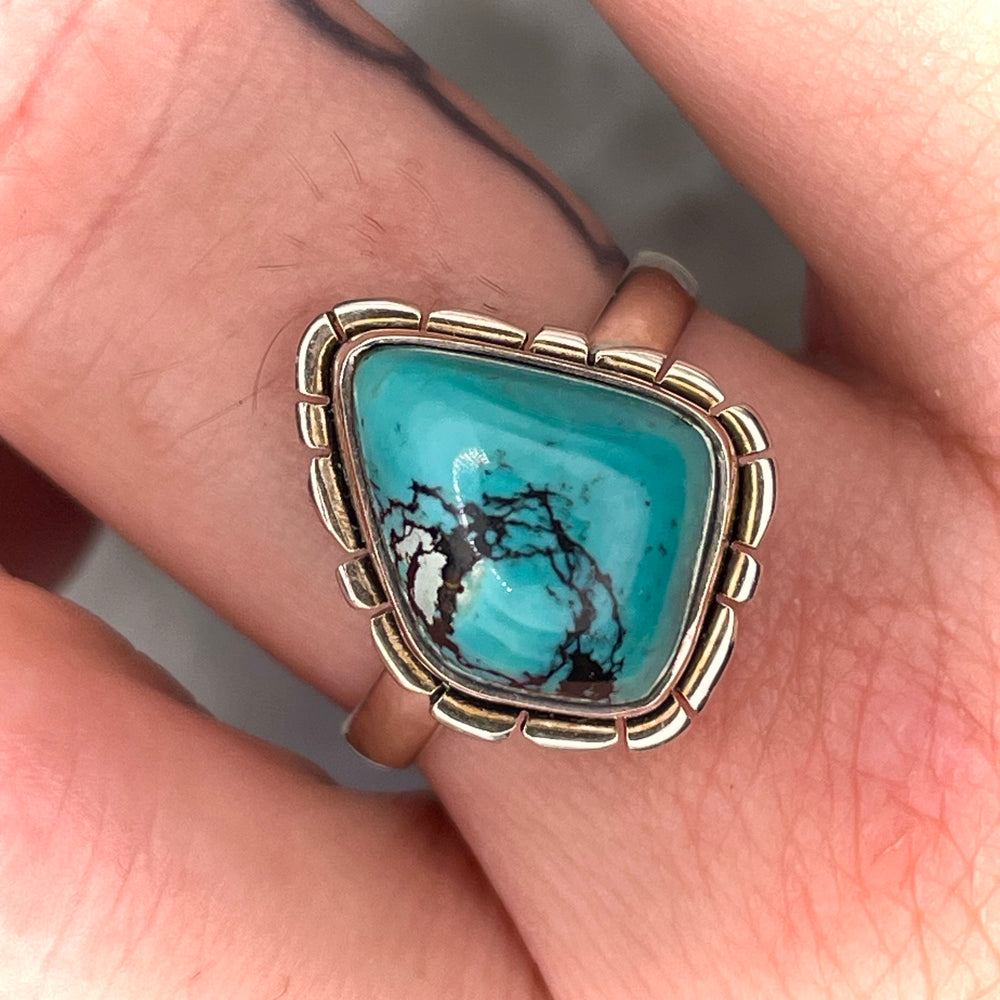 Turquoise Ring Sterling Silver