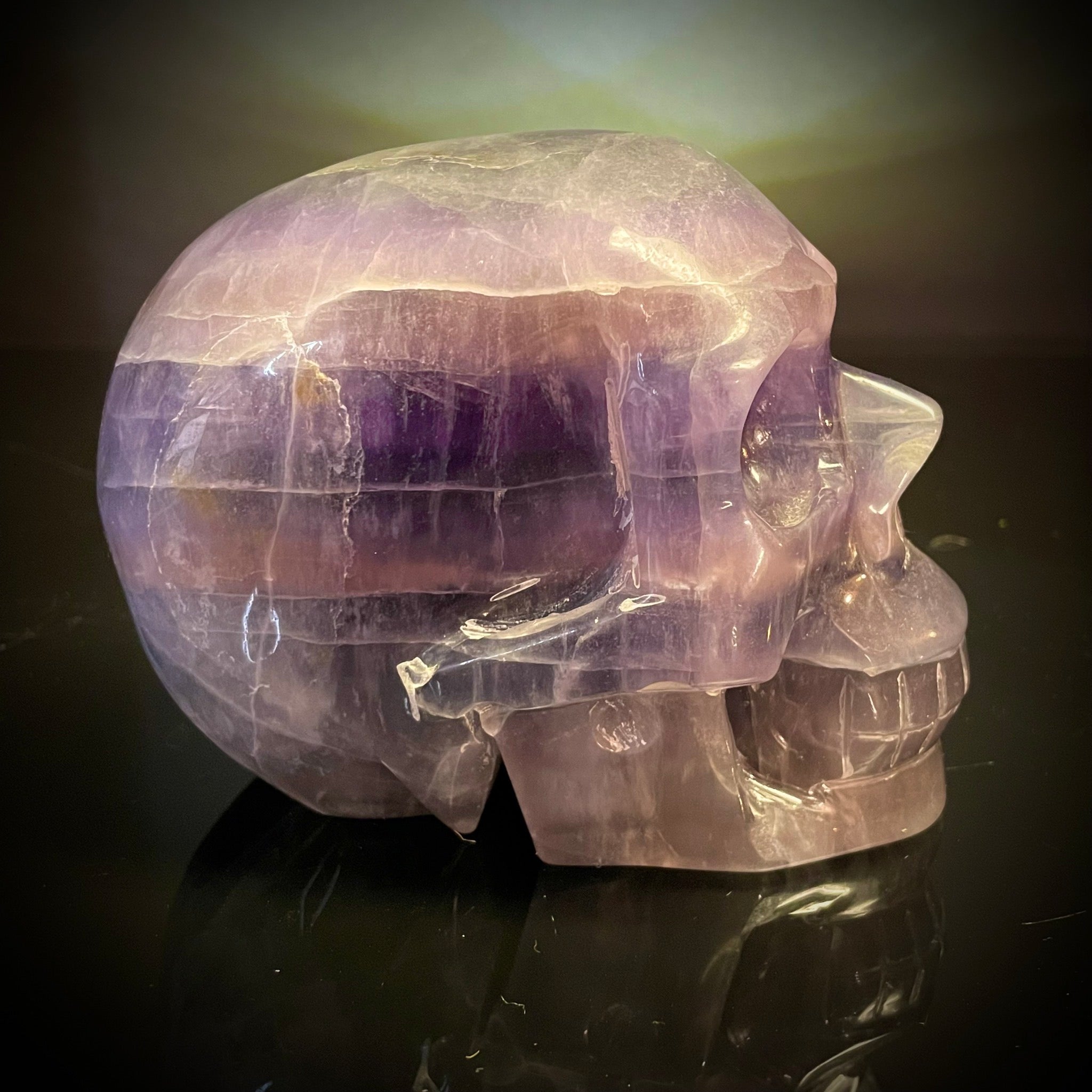 Fluorite Skull