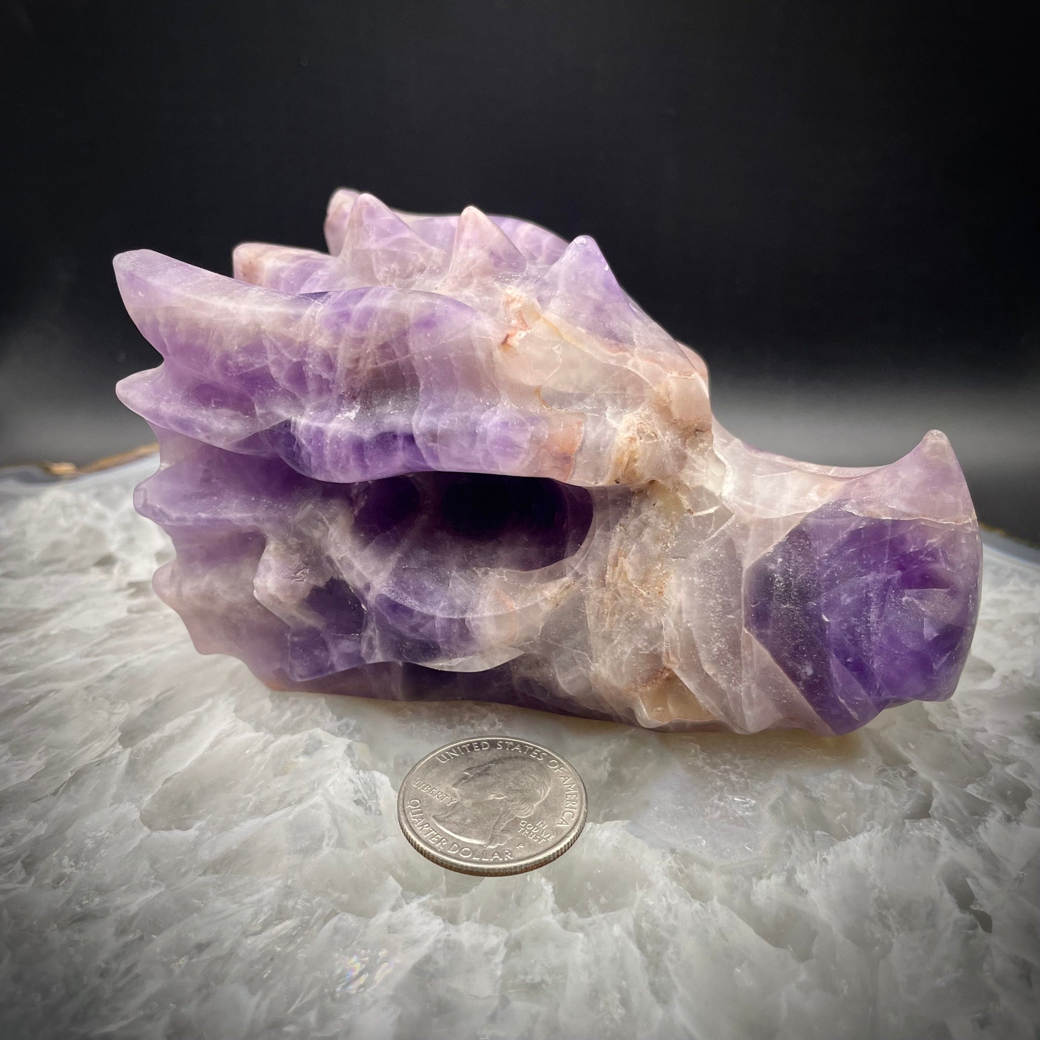 Chevron Amethyst Dragon