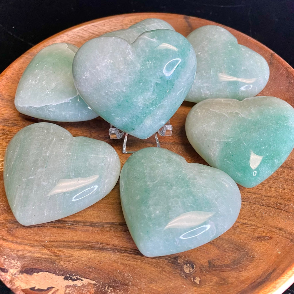 Green Aventurine Heart