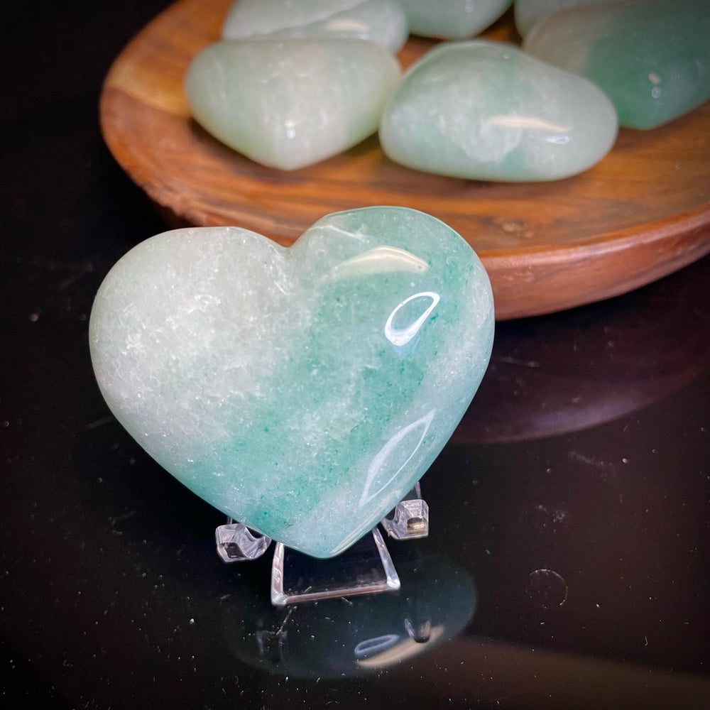 Green Aventurine Heart