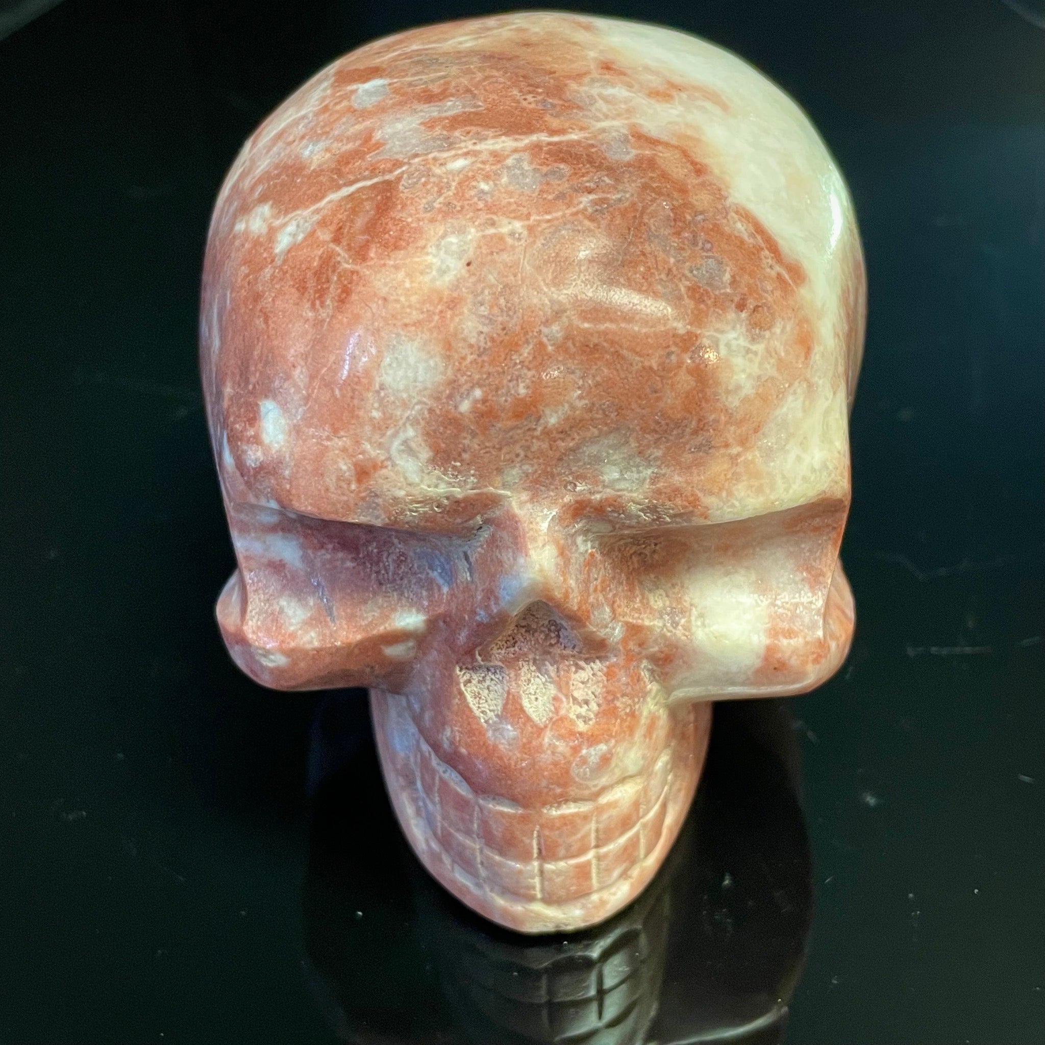 Pink Onyx Skull