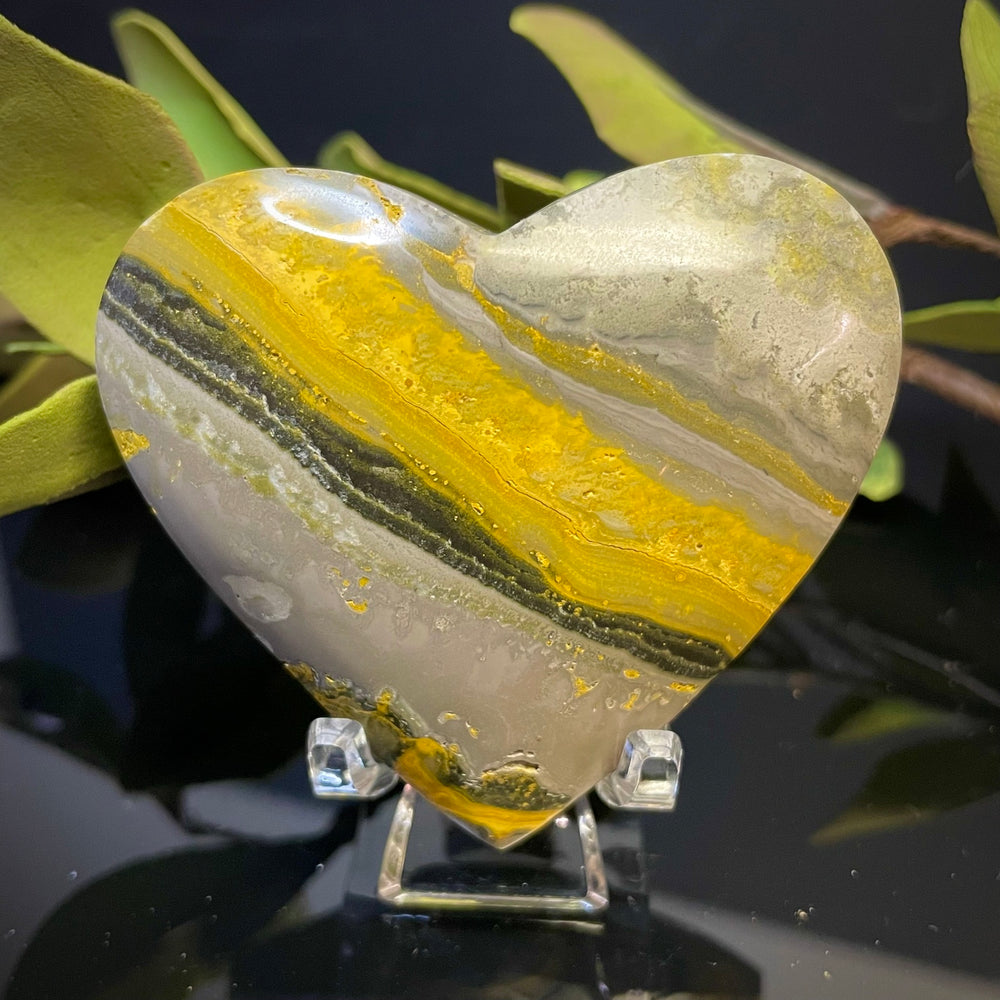 Bumblebee Jasper Heart