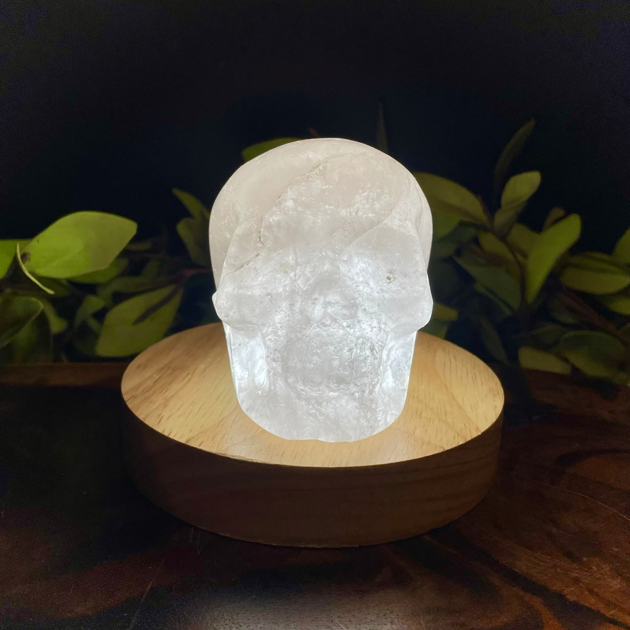 Clear Quartz Skull