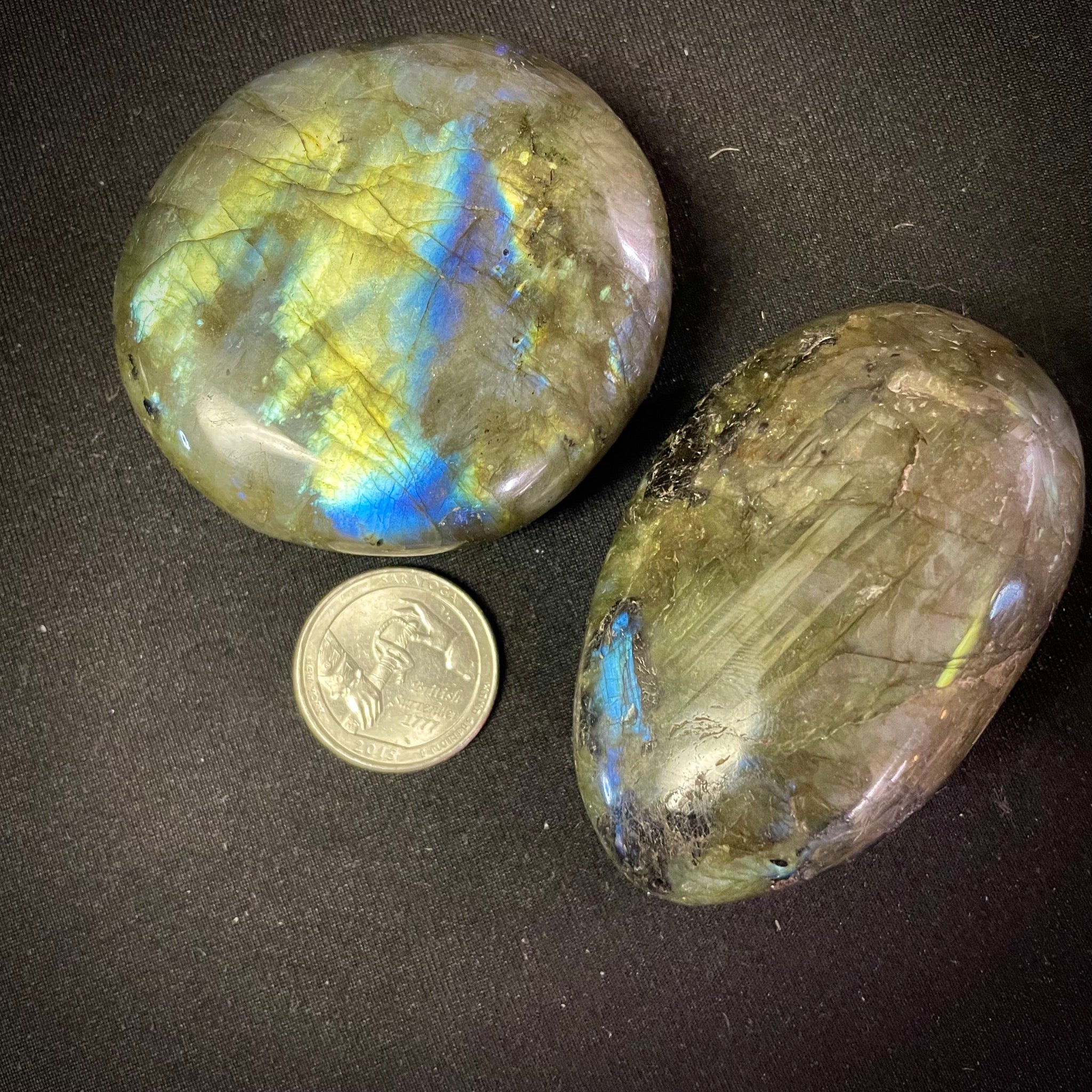 Labradorite Palm Stone